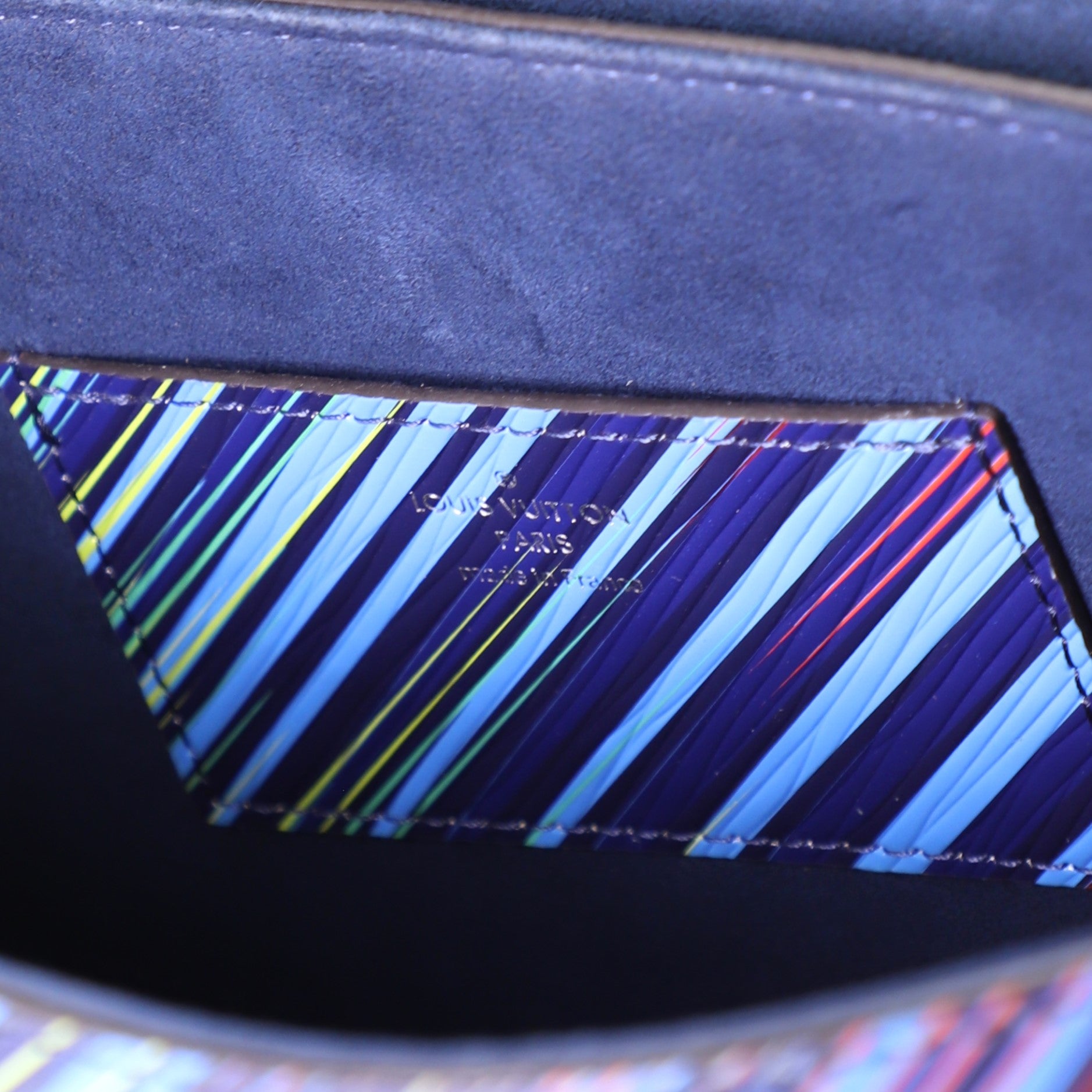 Louis Vuitton Multicolor Tropical Epi Leather Twist MM Blue Pony-style  calfskin ref.981762 - Joli Closet