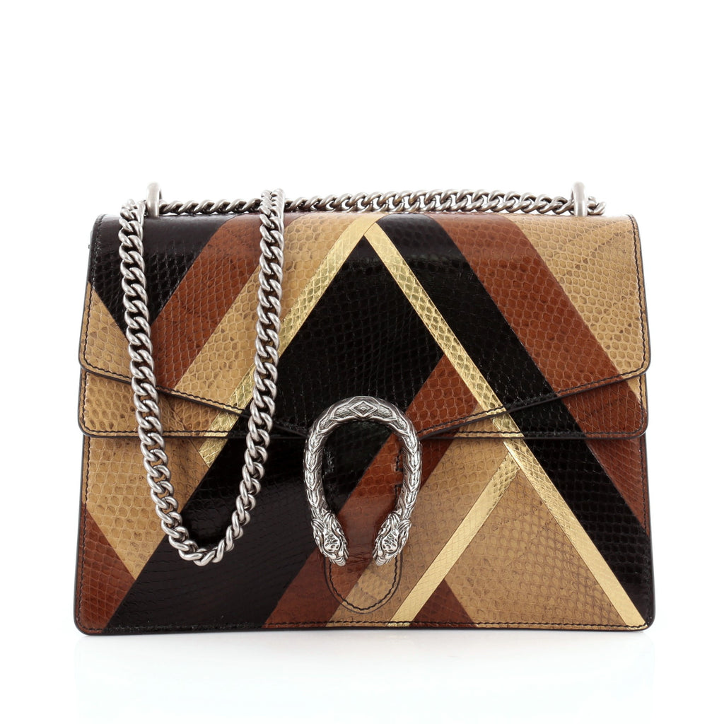 Buy Gucci Dionysus Handbag Patchwork Snakeskin Medium 1273401 – Rebag