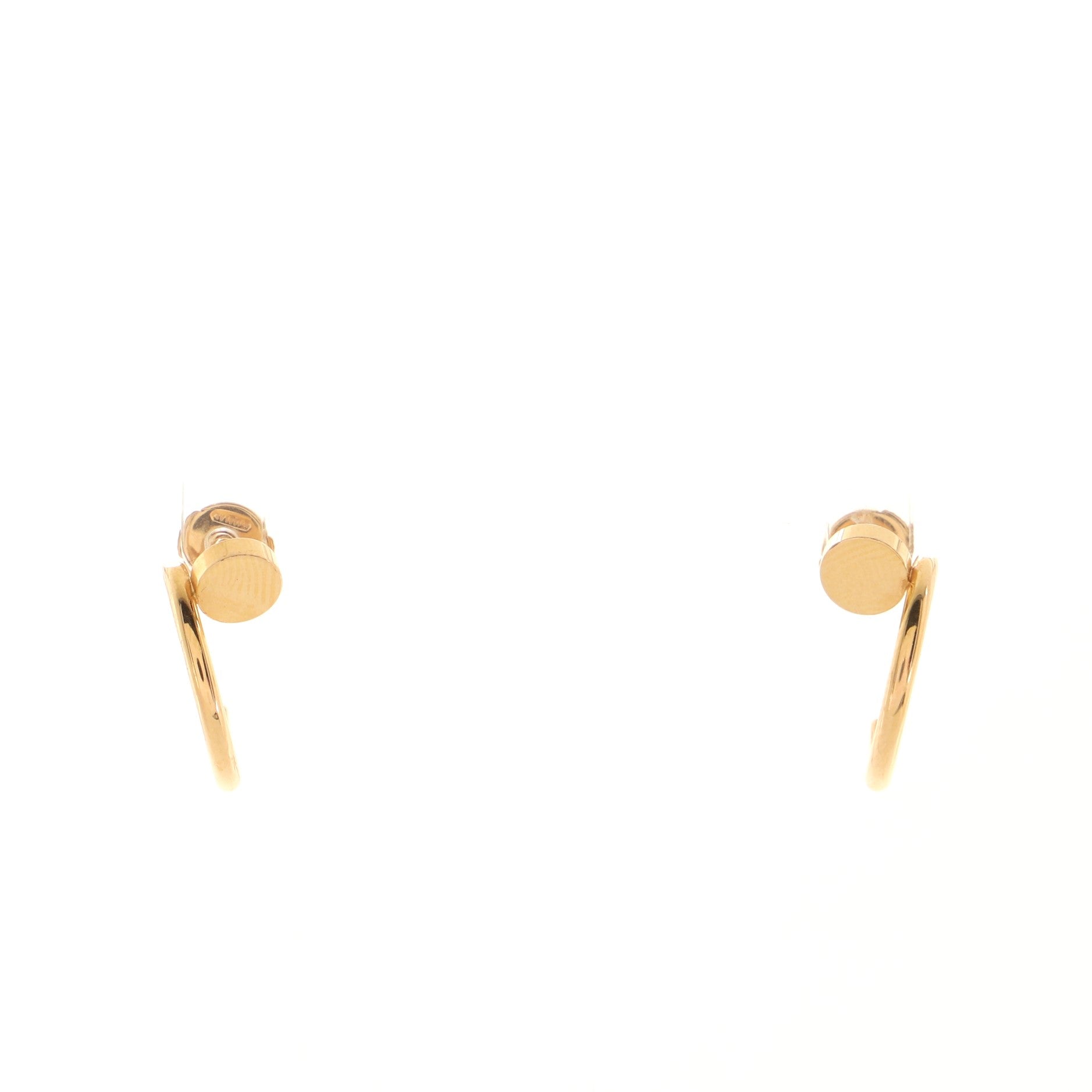 Cartier 1960s Pre-owned 18kt Yellow Gold Diamond Clip Earrings