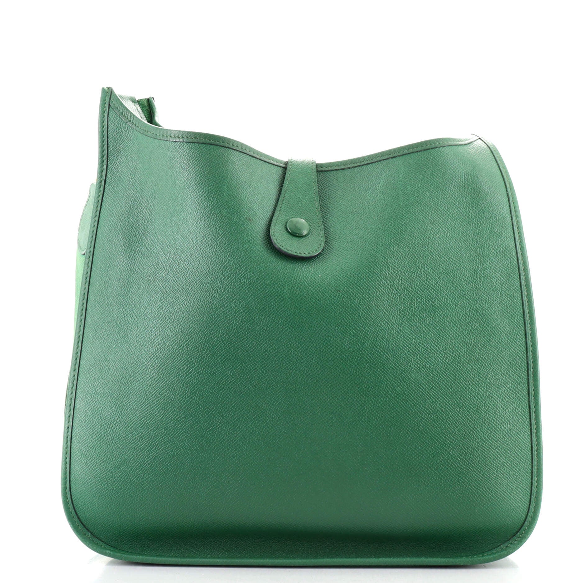 Hermes Green Courchevel Leather Evelyne I GM - shop 