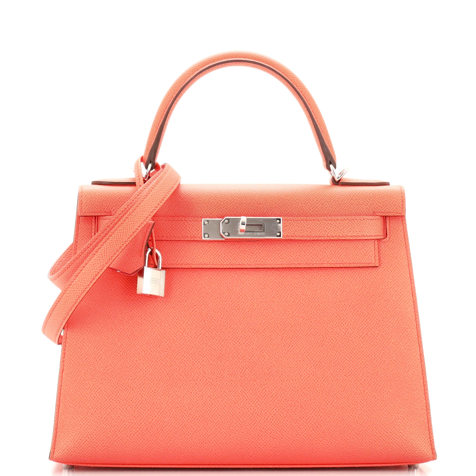 Hermes Kelly 20 Mini Sellier Anemone Epsom Palladium Hardware