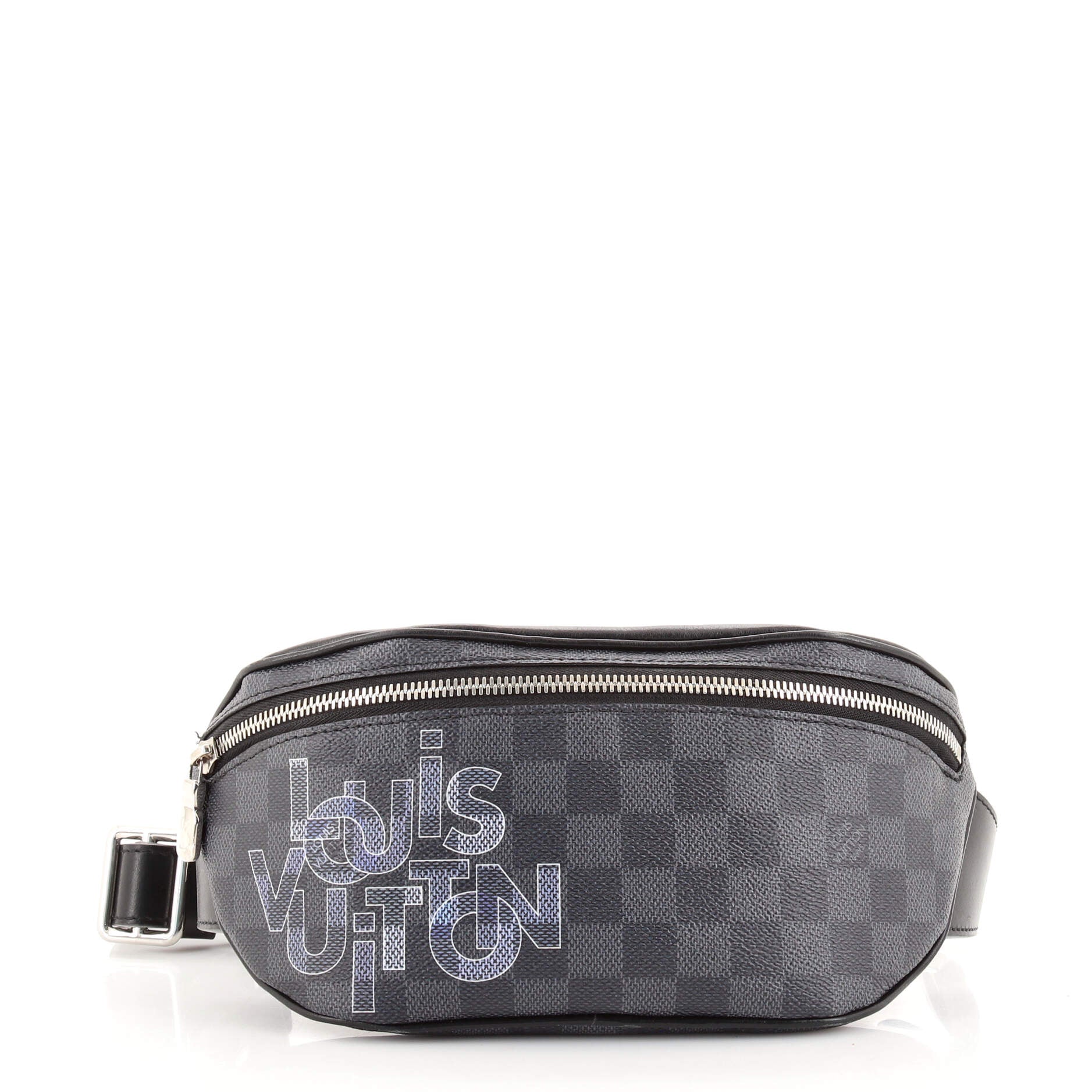 Louis Vuitton Gray Damier Graphite Coated Canvas Thomas Bag Silver Hardware, 2009