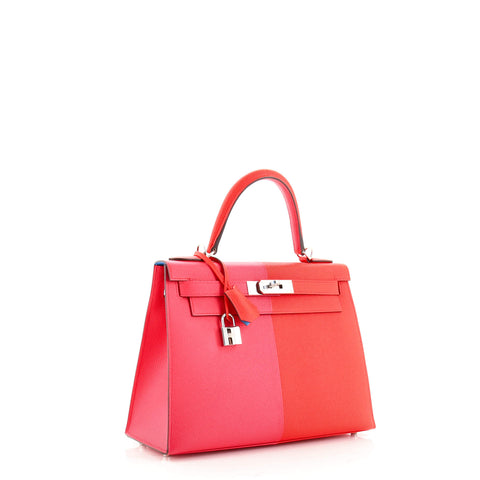 Hermes Casaque Kelly Handbag Epsom 28 Multicolor 13178636