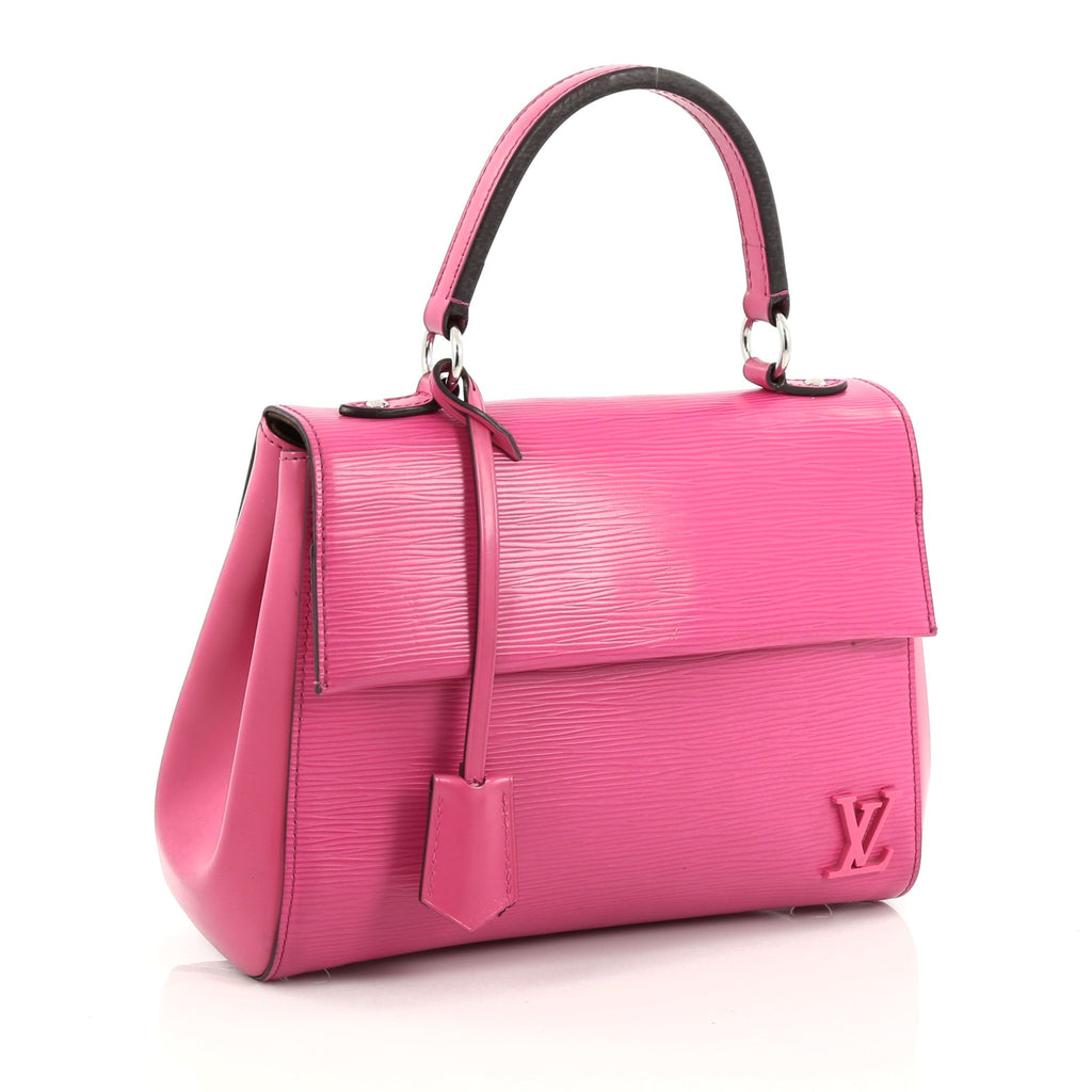 Buy Louis Vuitton Cluny Top Handle Bag Epi Leather BB Pink 1320101 – Rebag