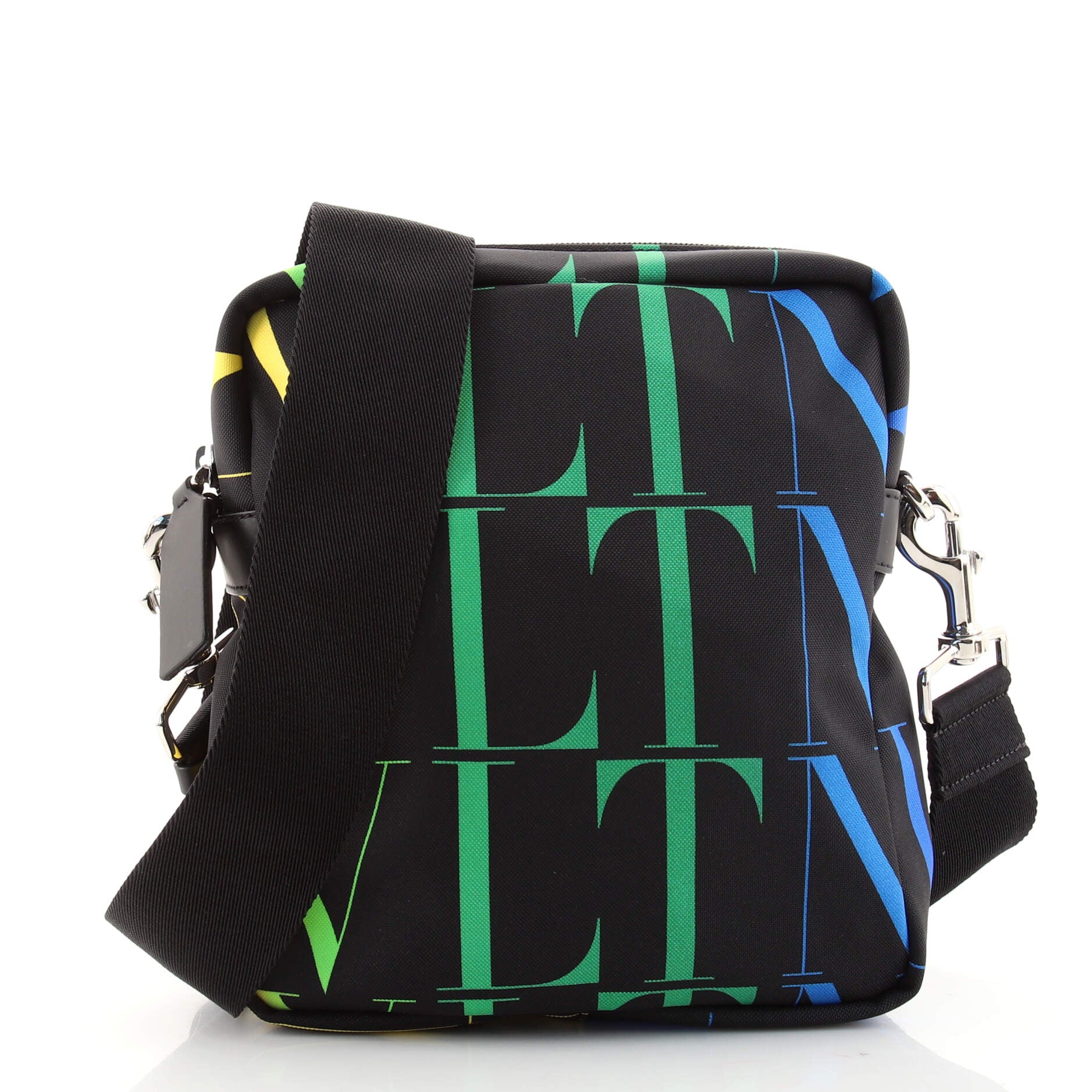 Valentino Black x Green Small Printed VLTN Crossbody Bag 112v34 –  Bagriculture