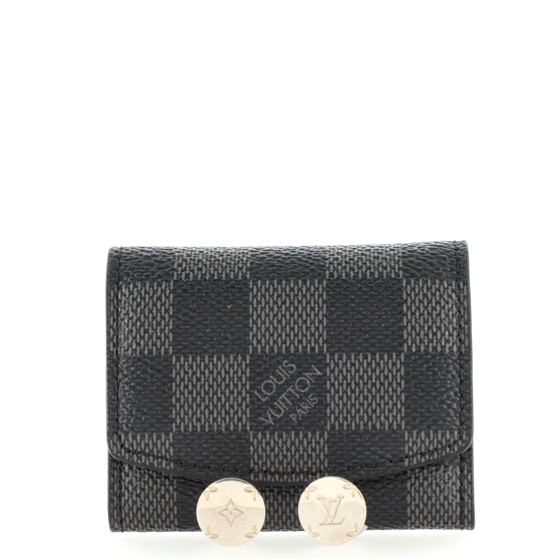 Damier Cufflinks Brass