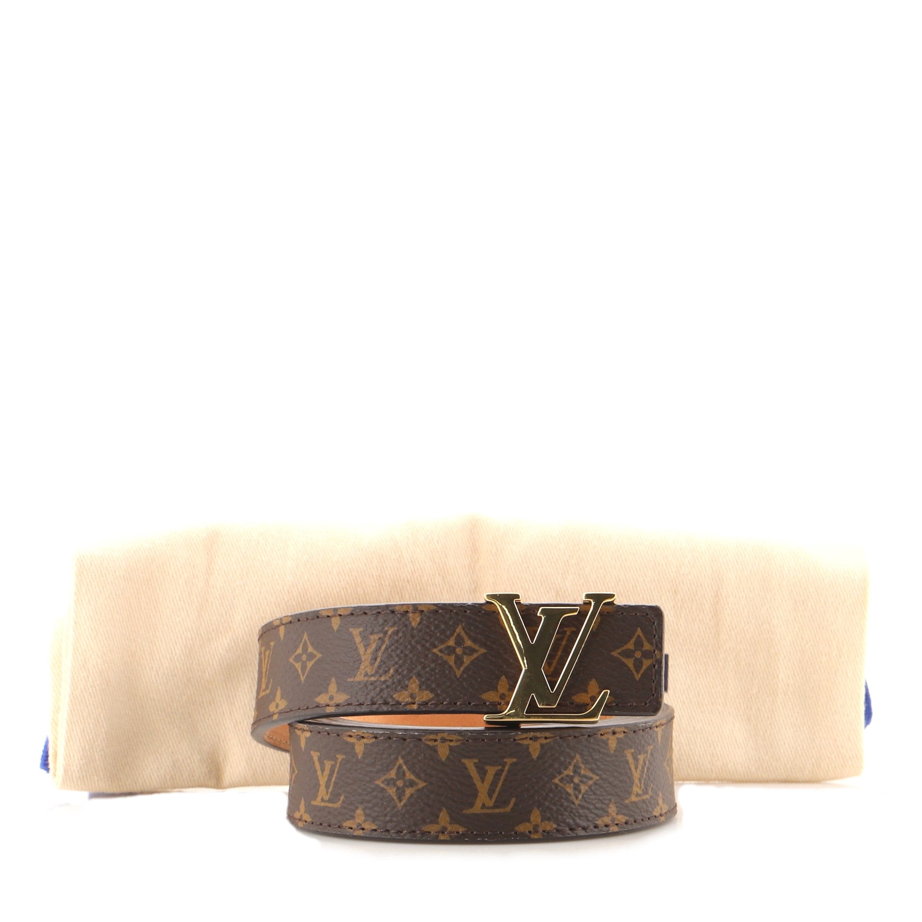 Louis Vuitton 1990-2000s Pre-owned Monogram Multicolour Logo Buckle Belt - White