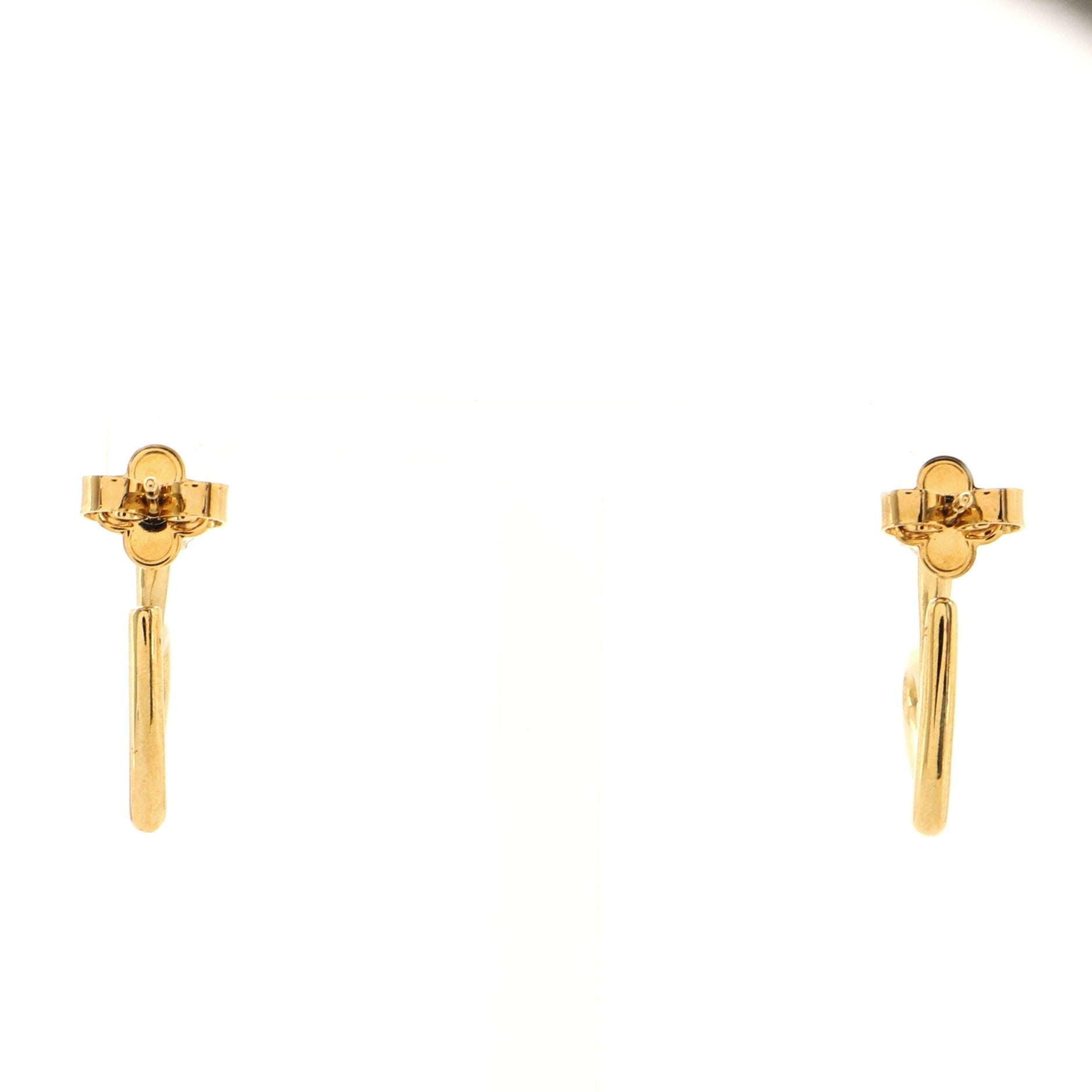 LOUIS VUITTON LV Get Dressed Earrings Gold M00641 Accessory