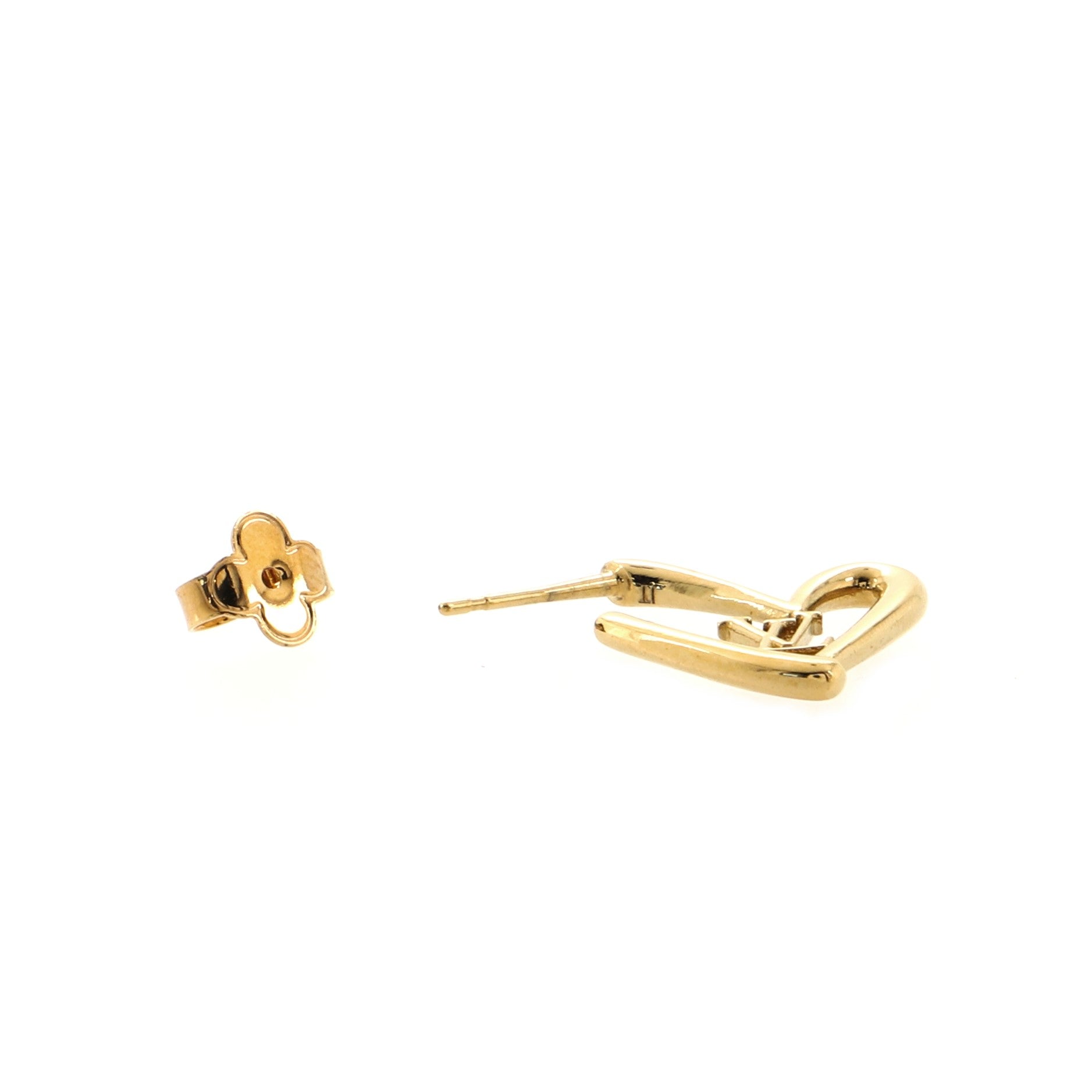 LOUIS VUITTON LV Get Dressed Earrings Gold M00641 Accessory