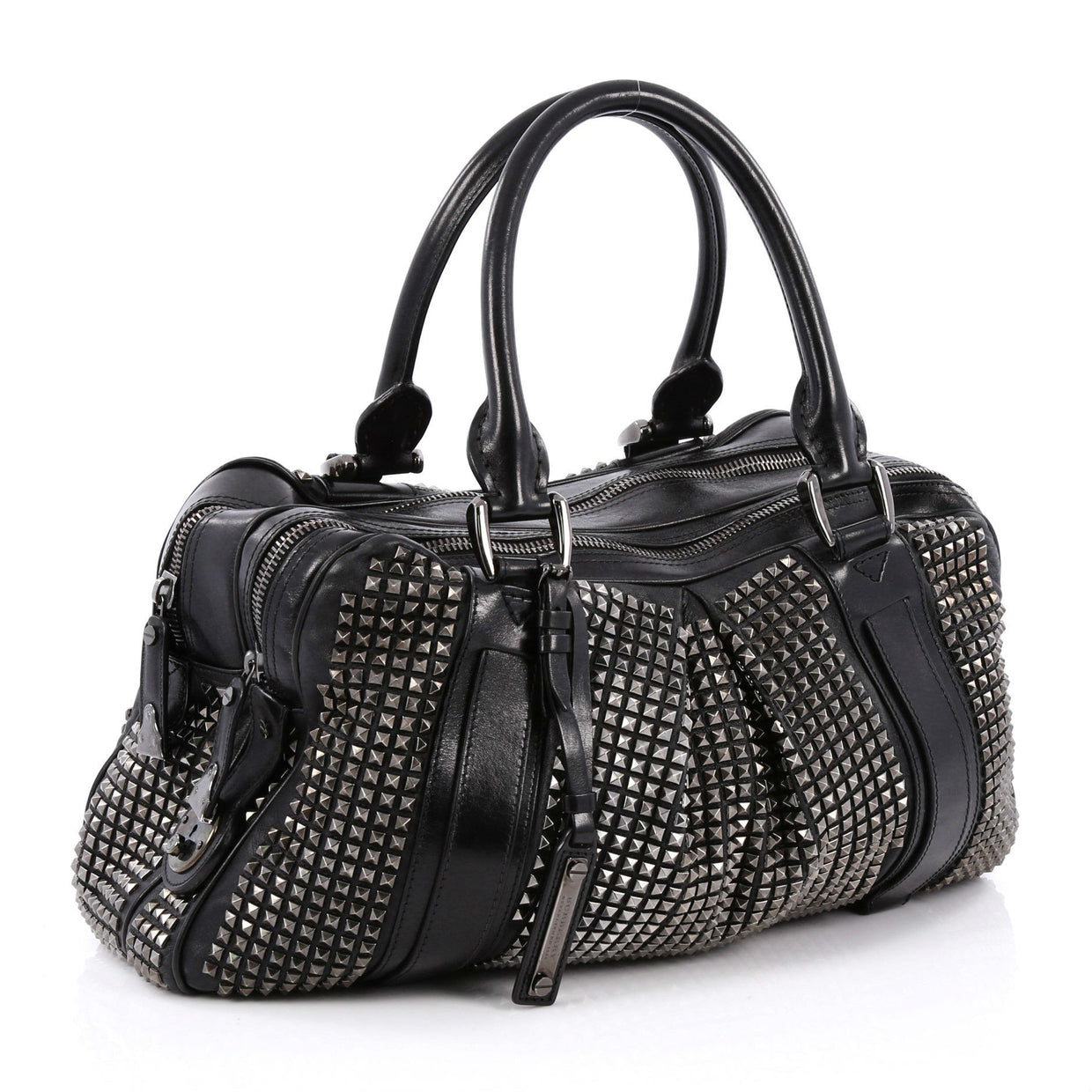 Burberry Knight Bag Studded Leather - Rebag