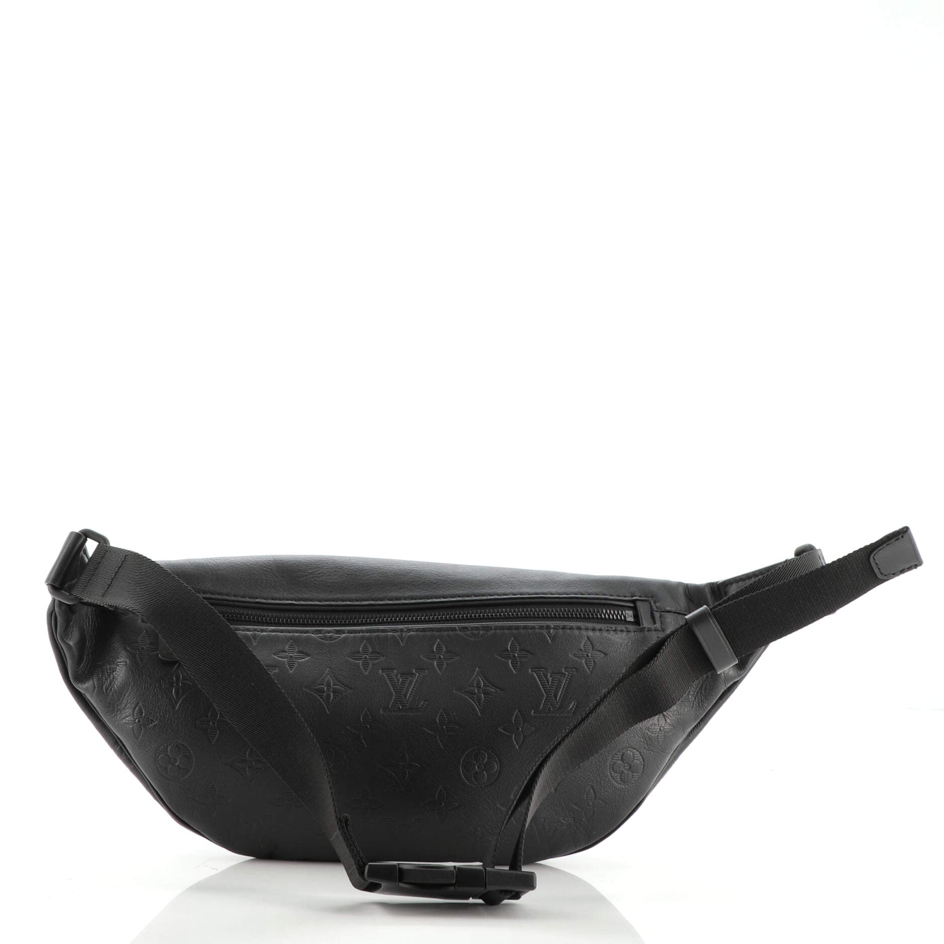 Louis Vuitton 2020 Pre-owned Monogram Eclipse Discovery Belt Bag - Black