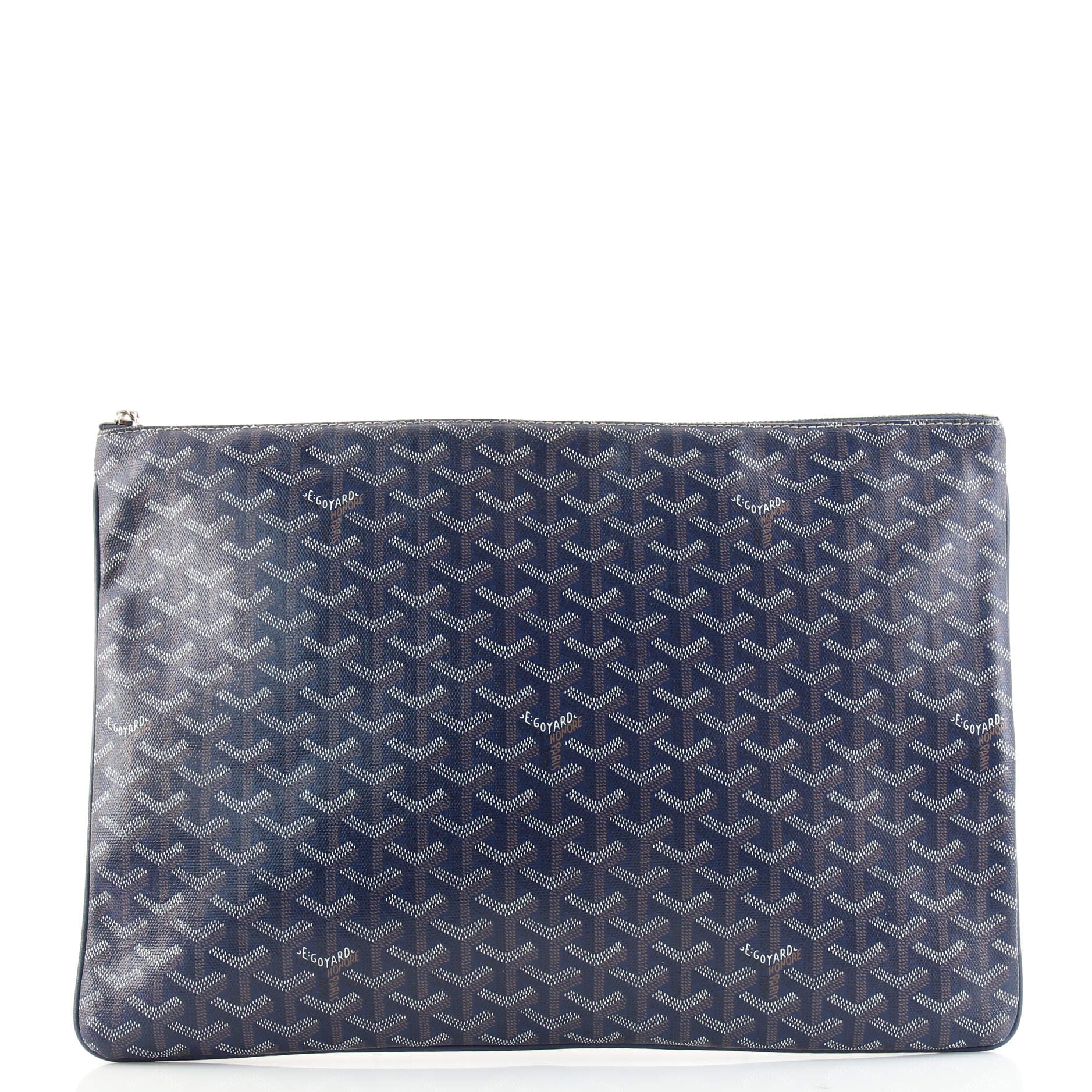 Goyard 1990-2000 Boeing 25 Clutch Bag - Grey