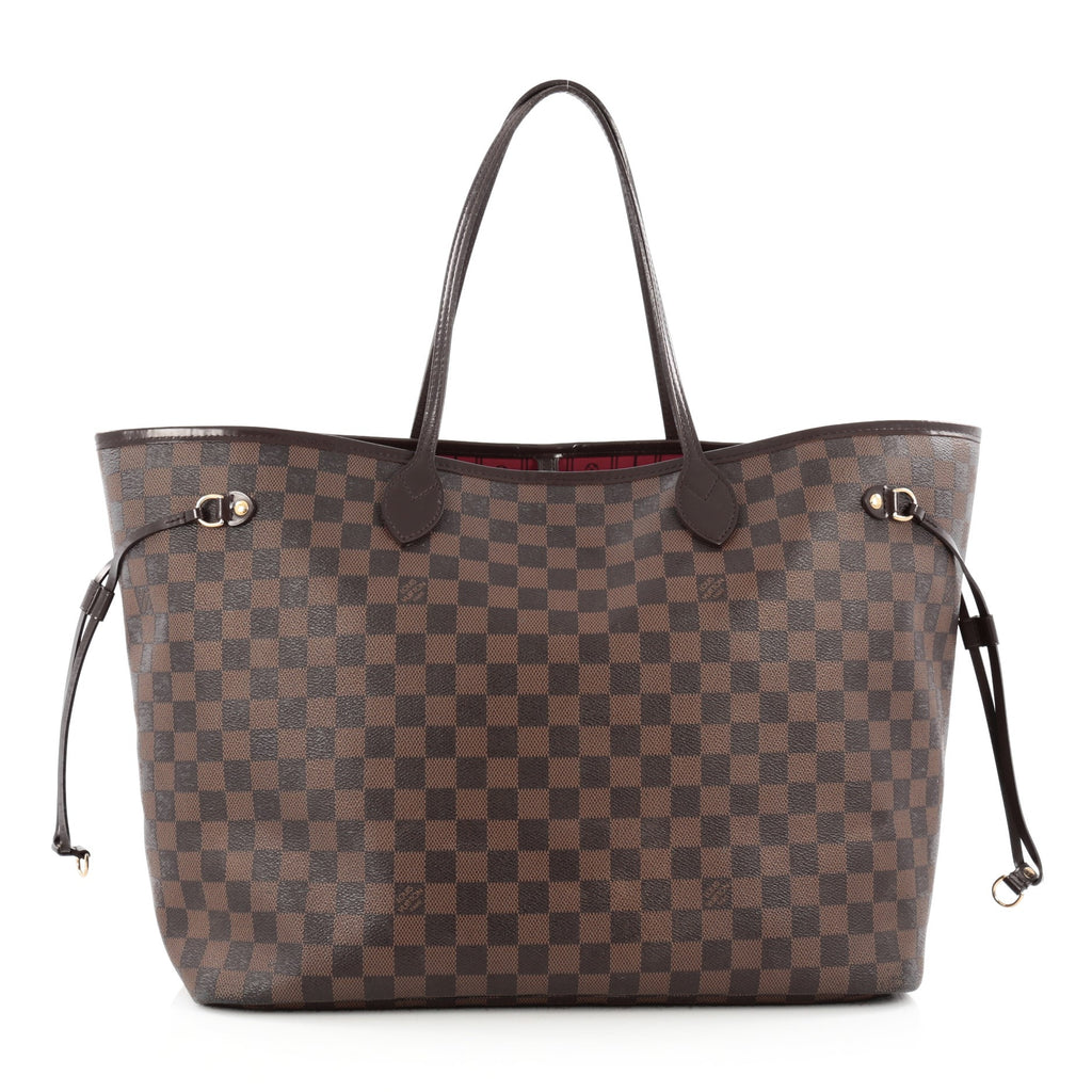 Buy Louis Vuitton Neverfull Tote Damier GM Brown 1445201 – Trendlee