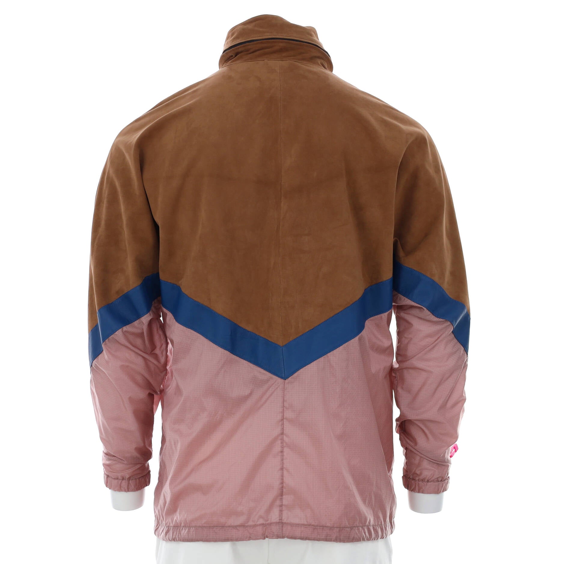 Men's Windbreaker Nylon Bomber Jacket With Monogram by Fendi