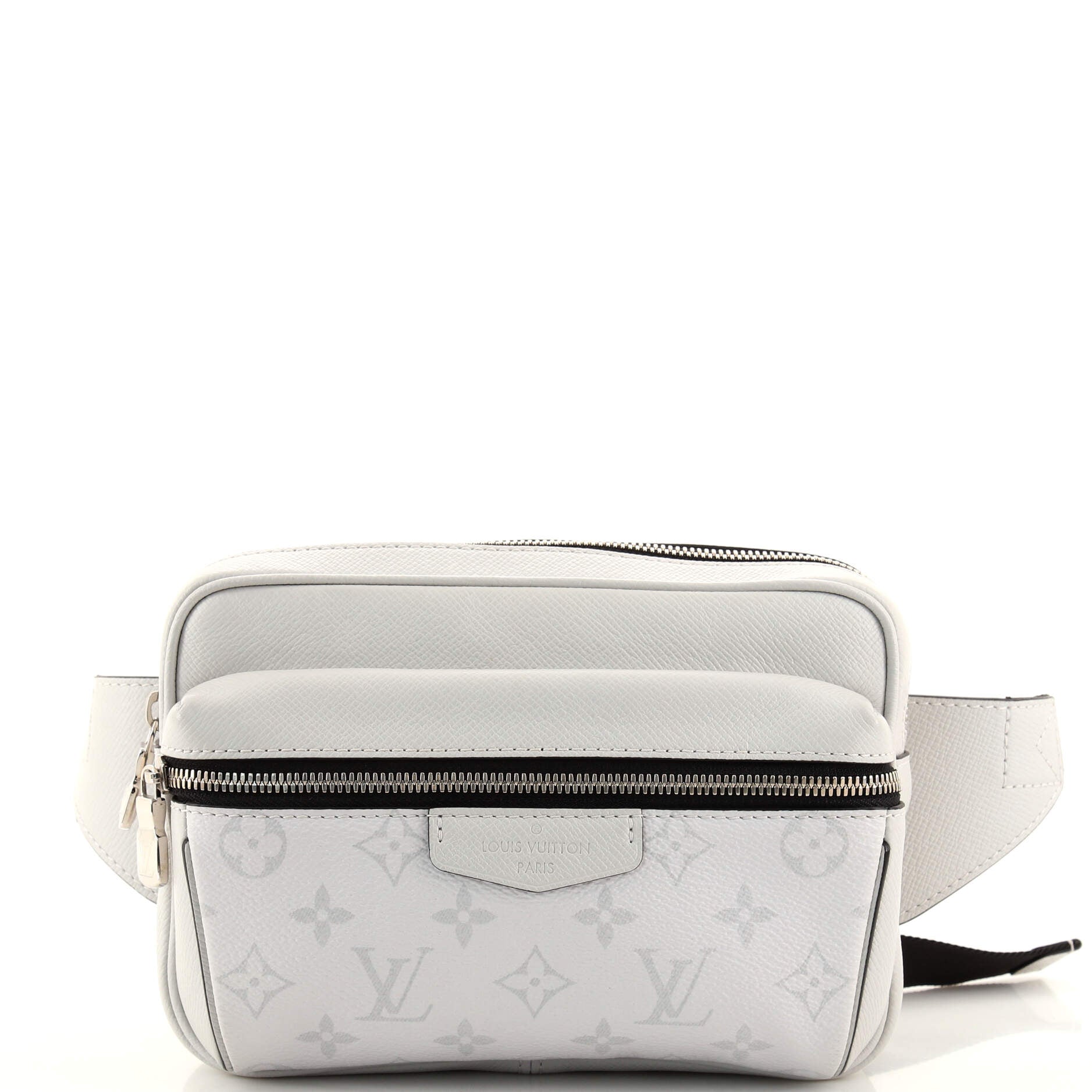 Louis Vuitton White Monogram Taigarama Outdoor Bumbag Leather