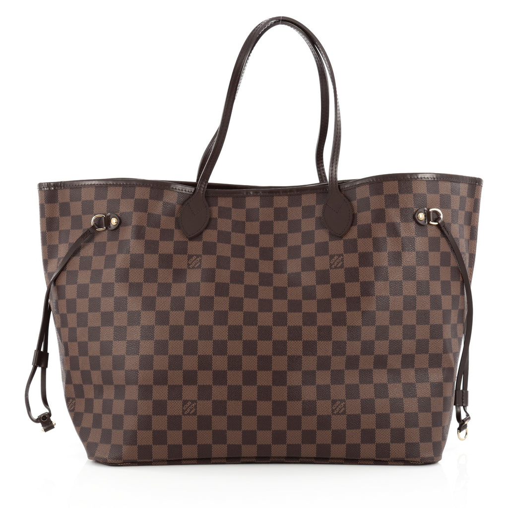 Buy Louis Vuitton Neverfull Tote Damier GM Brown 1500102 – Trendlee