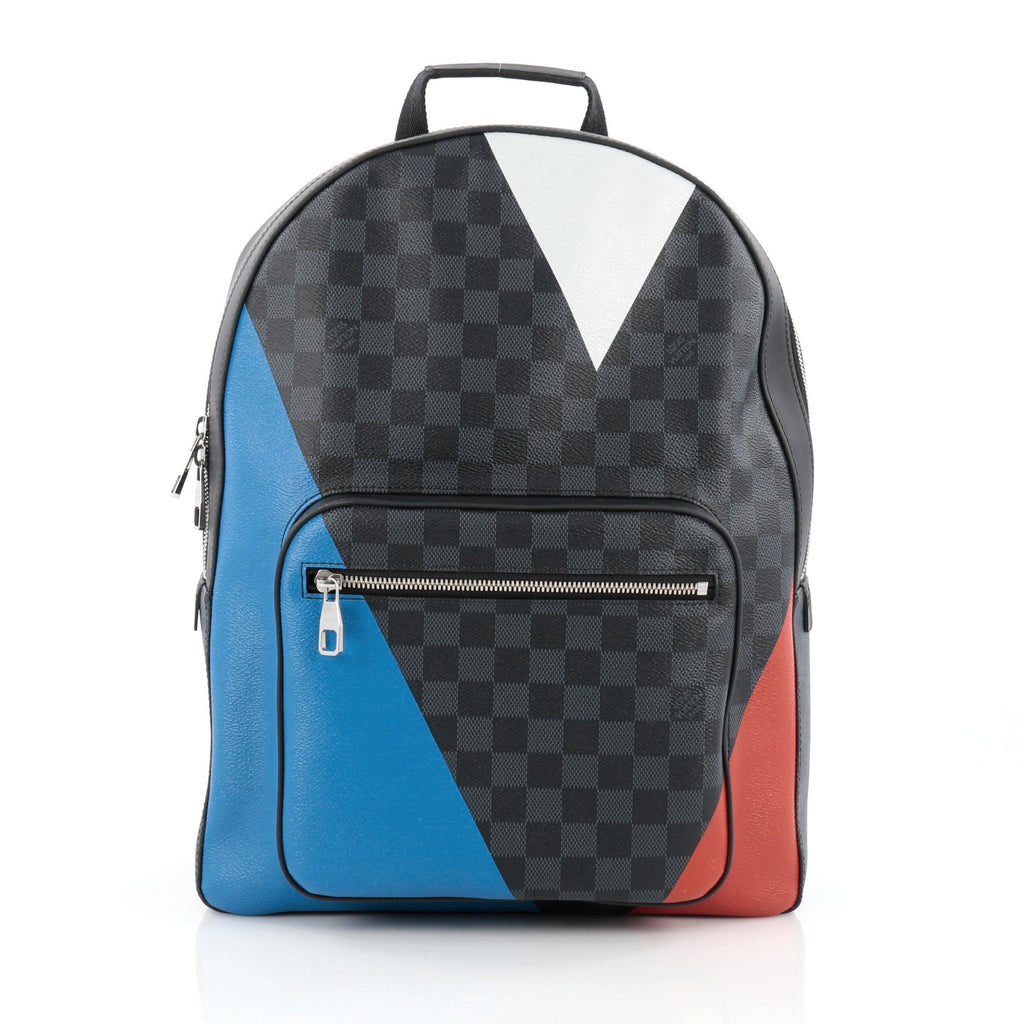 Buy Louis Vuitton Josh Backpack Regatta Damier Cobalt Blue 1509101 – Rebag