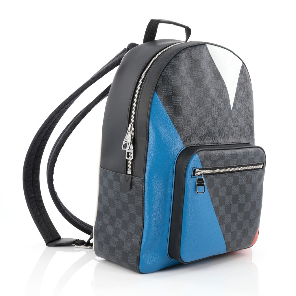 louis vuitton josh backpack blue