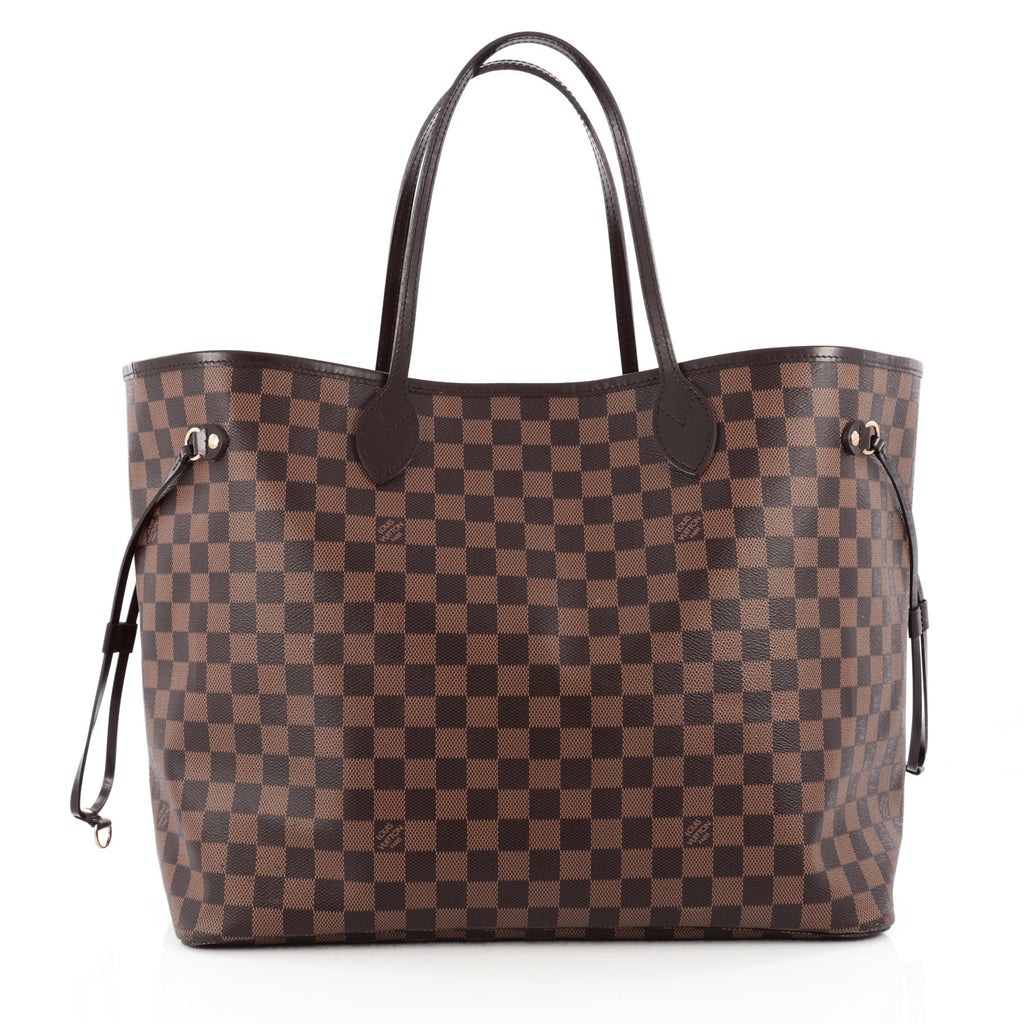 Buy Louis Vuitton Neverfull NM Tote Damier GM Brown 1512701 – Trendlee