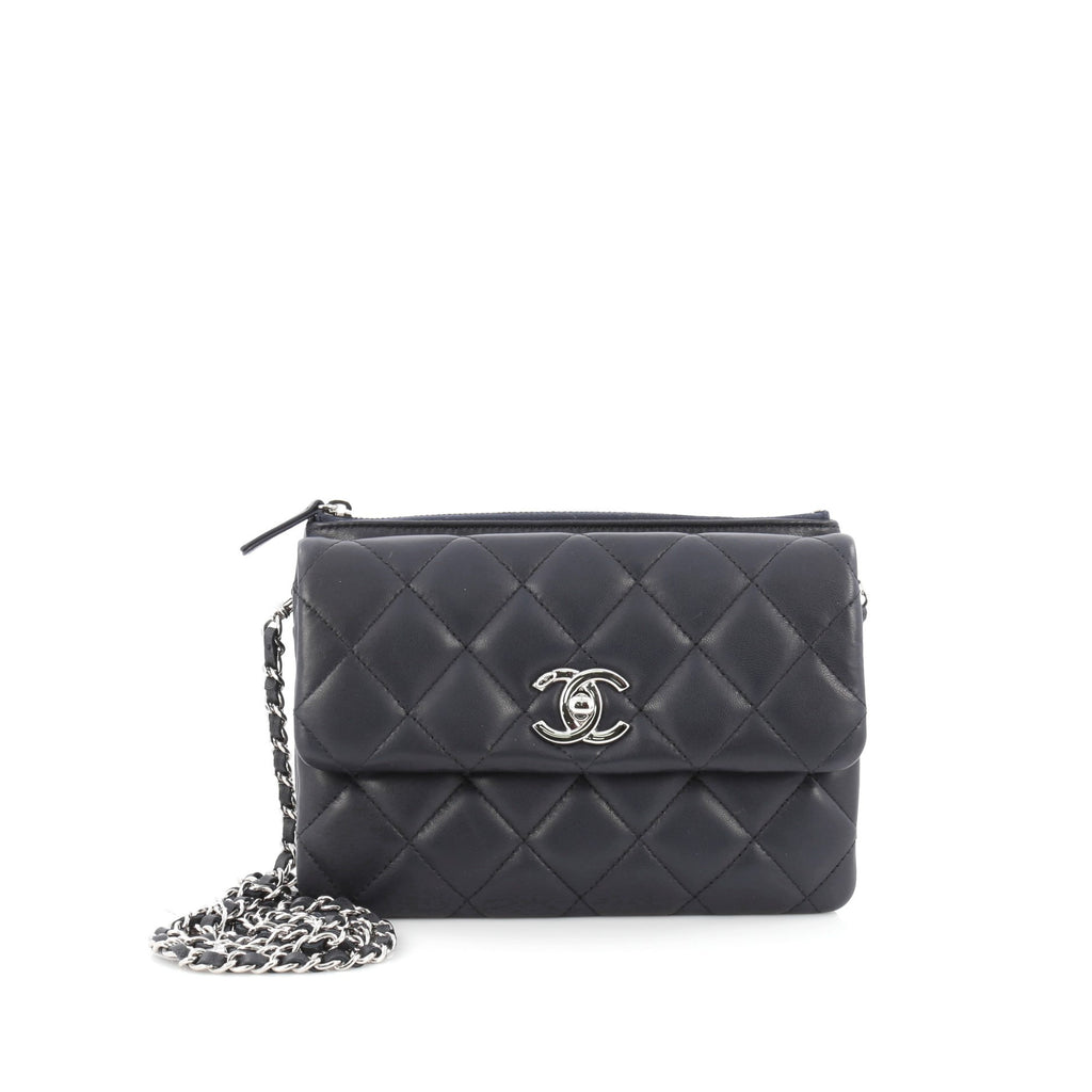 Buy Chanel Daily Zippy Crossbody Bag Quilted Lambskin Small 1514805 – Rebag