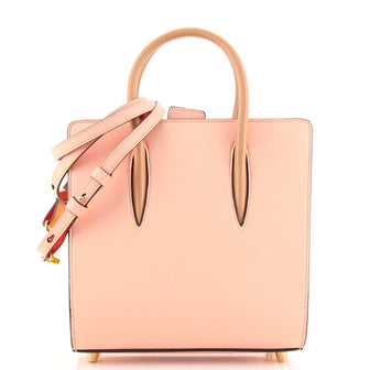 Christian Louboutin Paloma Tote Leather Mini Pink 151627199