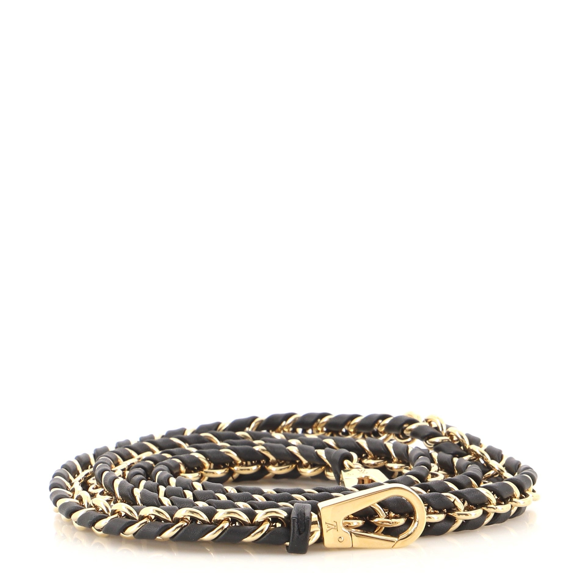 Louis Vuitton golden chain shoulder strap Metal ref.623995 - Joli Closet