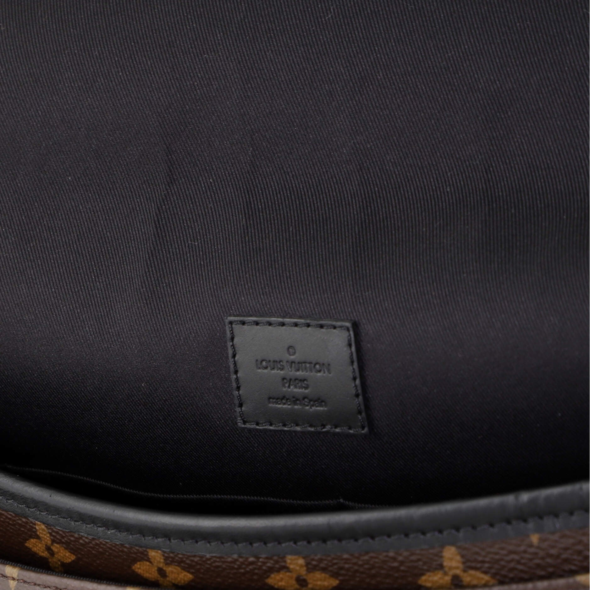 Louis Vuitton Magnetic Messenger Bag Macassar Monogram Canvas