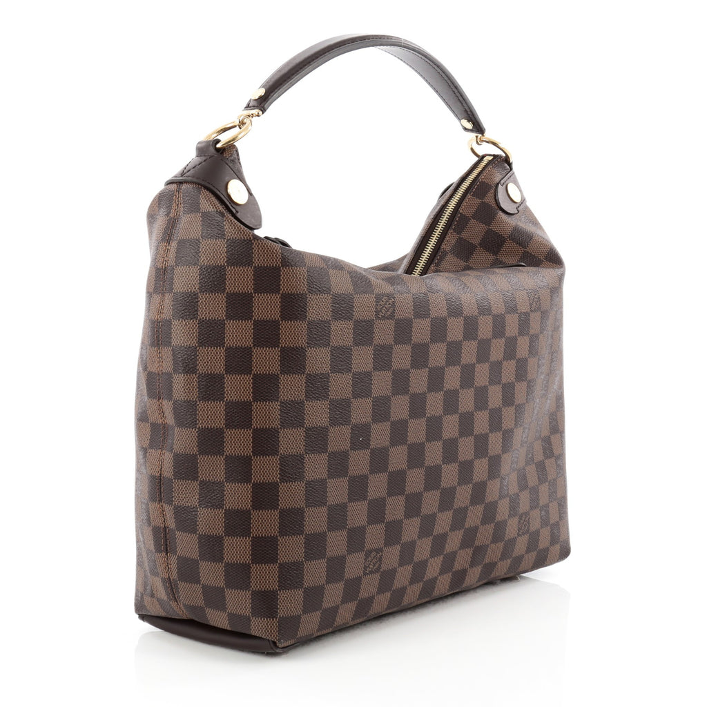 Buy Louis Vuitton Duomo Hobo Damier Brown 1543001 – Rebag