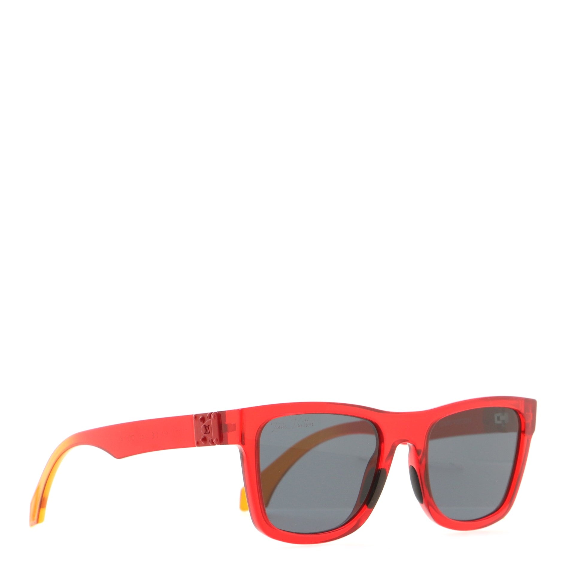 Louis Vuitton Men's Red LV Rainbow Square Sunglasses W Z1187W
