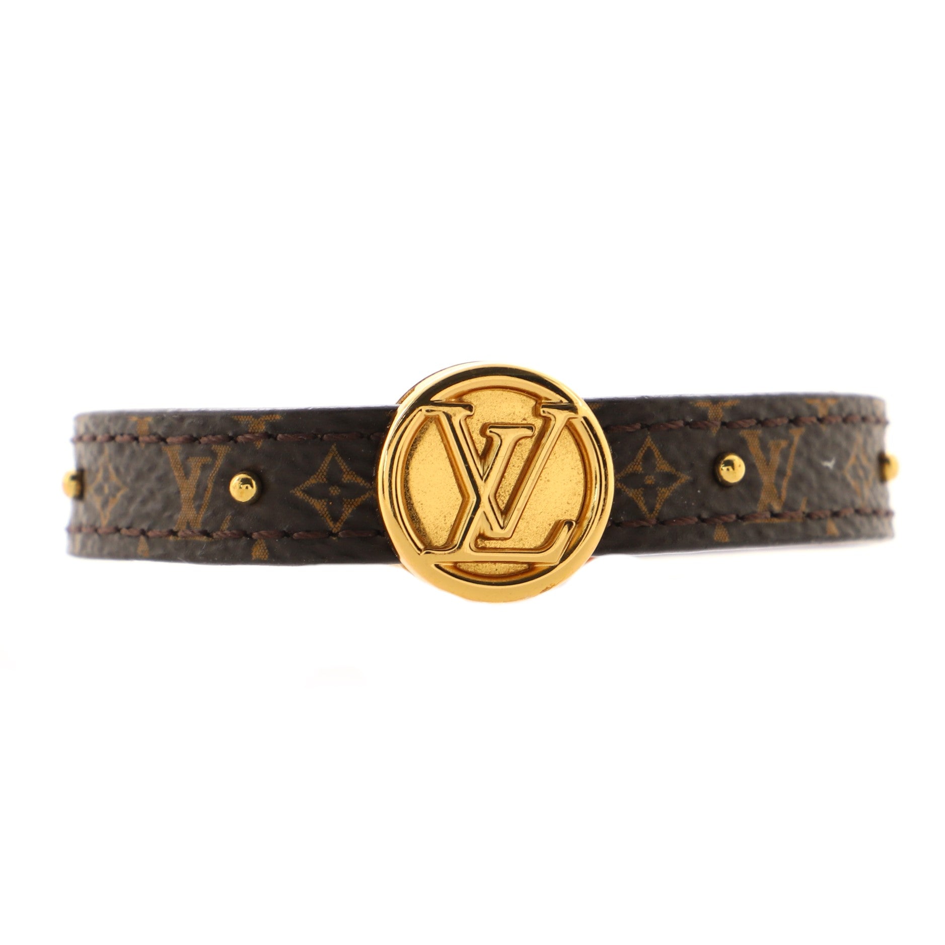 Louis Vuitton Crazy In Lock Strass Supple Bracelet in Metallic