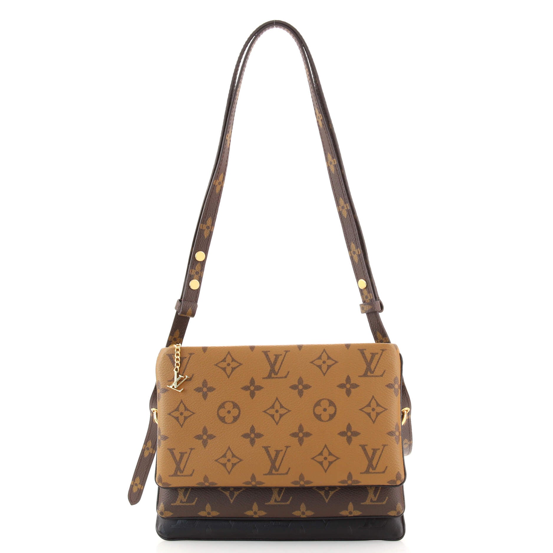 LOUIS VUITTON Reverse Monogram Lambskin LV3 Pouch 1203093