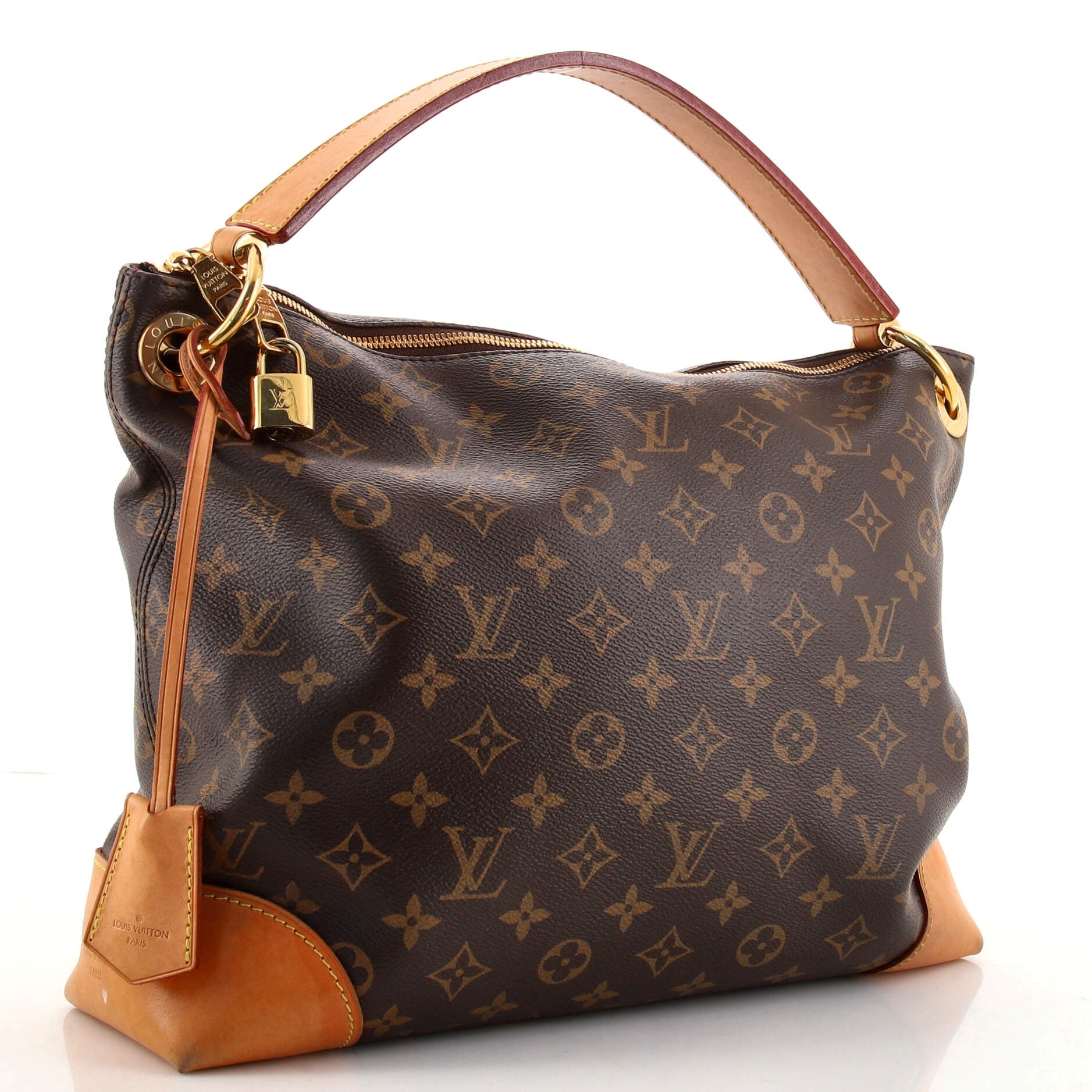 Louis Vuitton Berri Handbag Monogram Canvas PM