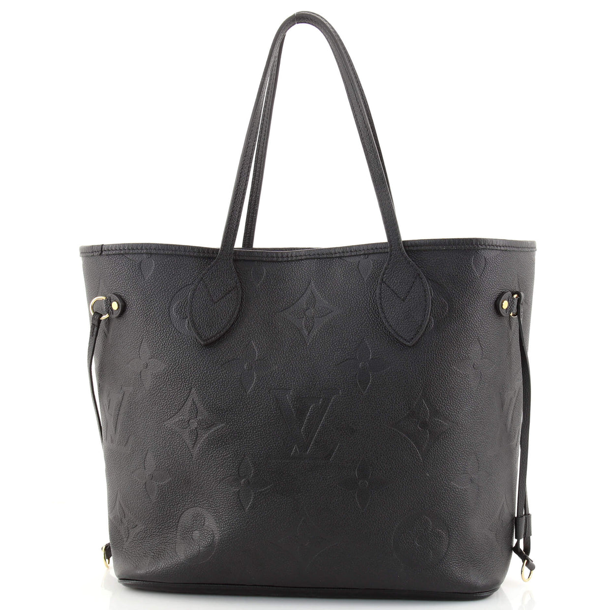 Louis Vuitton Neverfull NM Tote Monogram Empreinte Giant MM Black 1572191