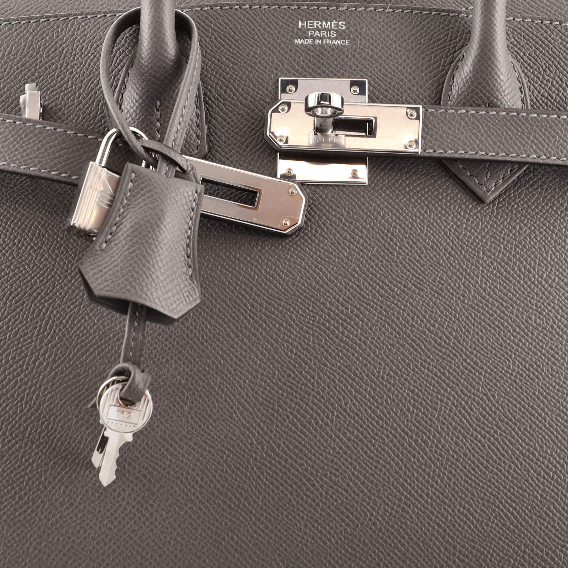 Hermès Birkin 30 Sellier Gris Meyer Epsom Palladium Hardware