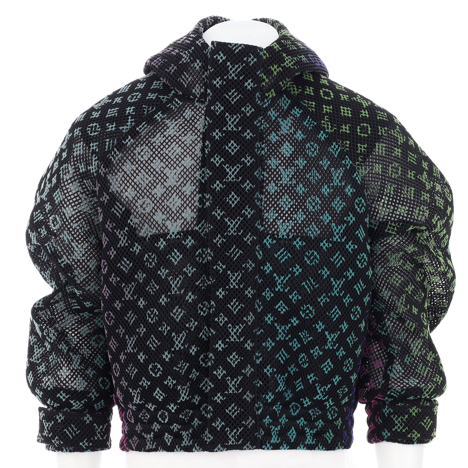 Louis Vuitton Men's Teddy Zip Jacket Monogram Polyester Fleece