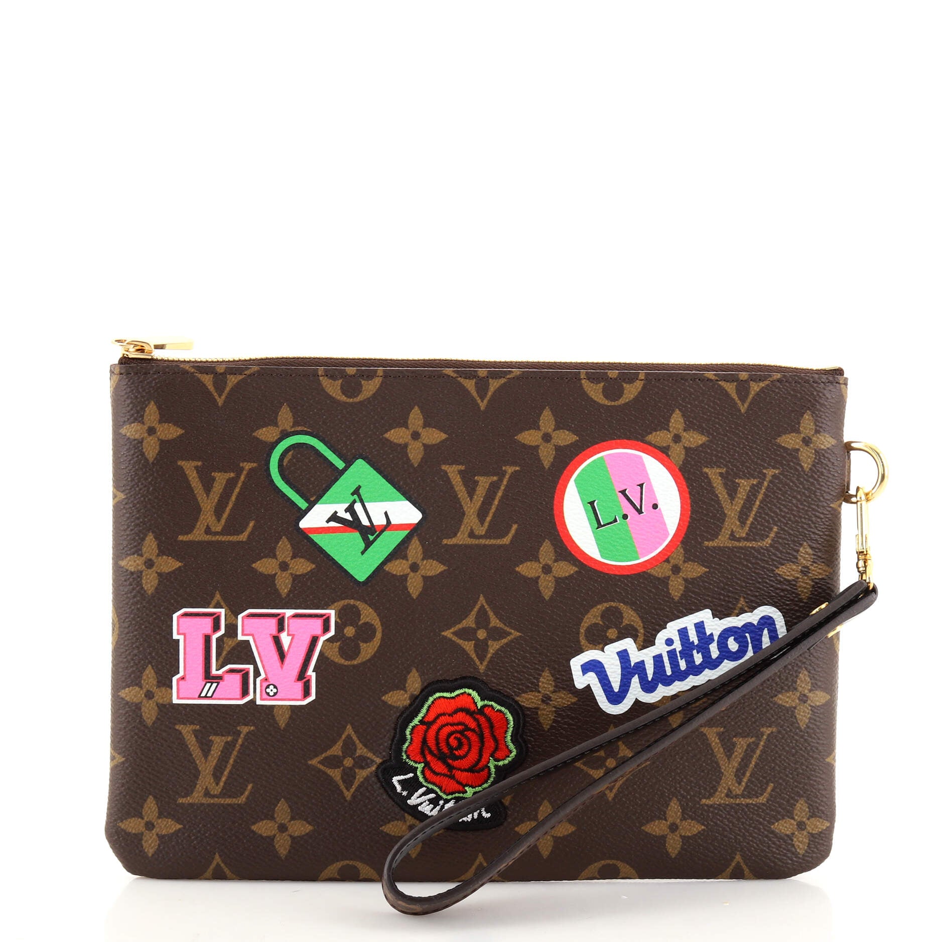 Louis Vuitton 2002 Pre-owned Poche Documents 38 Clutch Bag - Brown