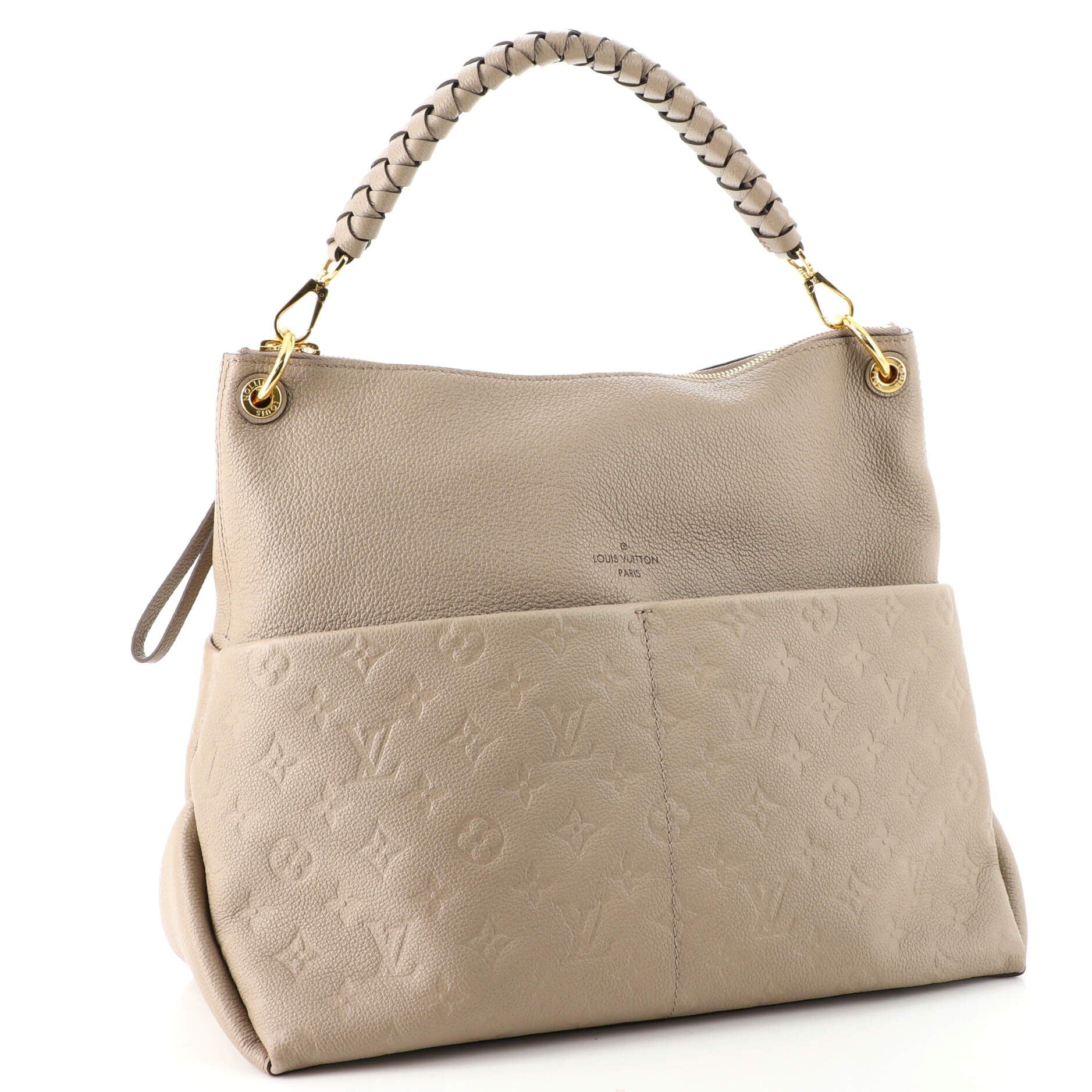 Louis Vuitton Neutrals Monogram Empreinte Maida Hobo GM