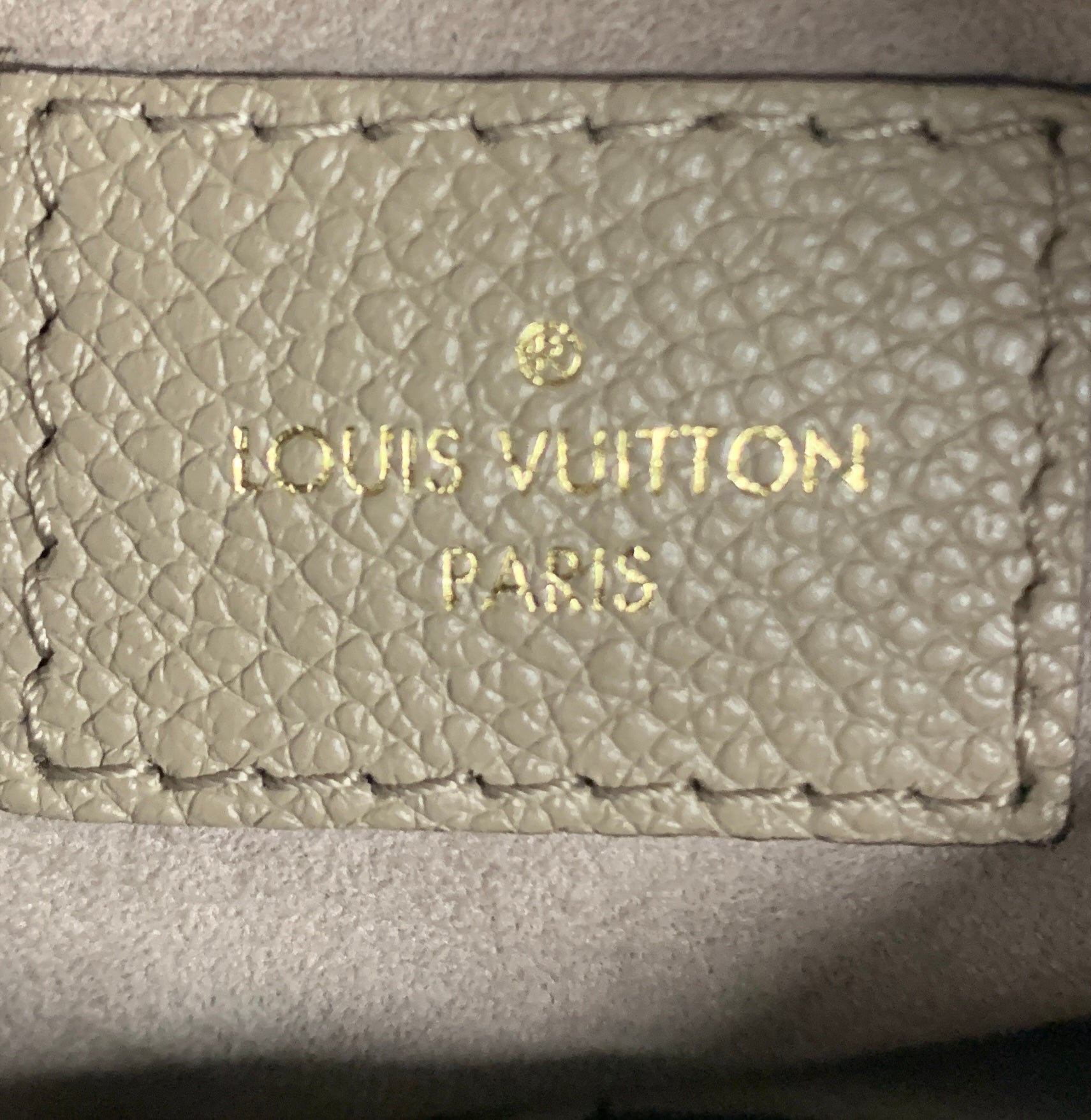Louis Vuitton Neutrals Monogram Empreinte Maida Hobo