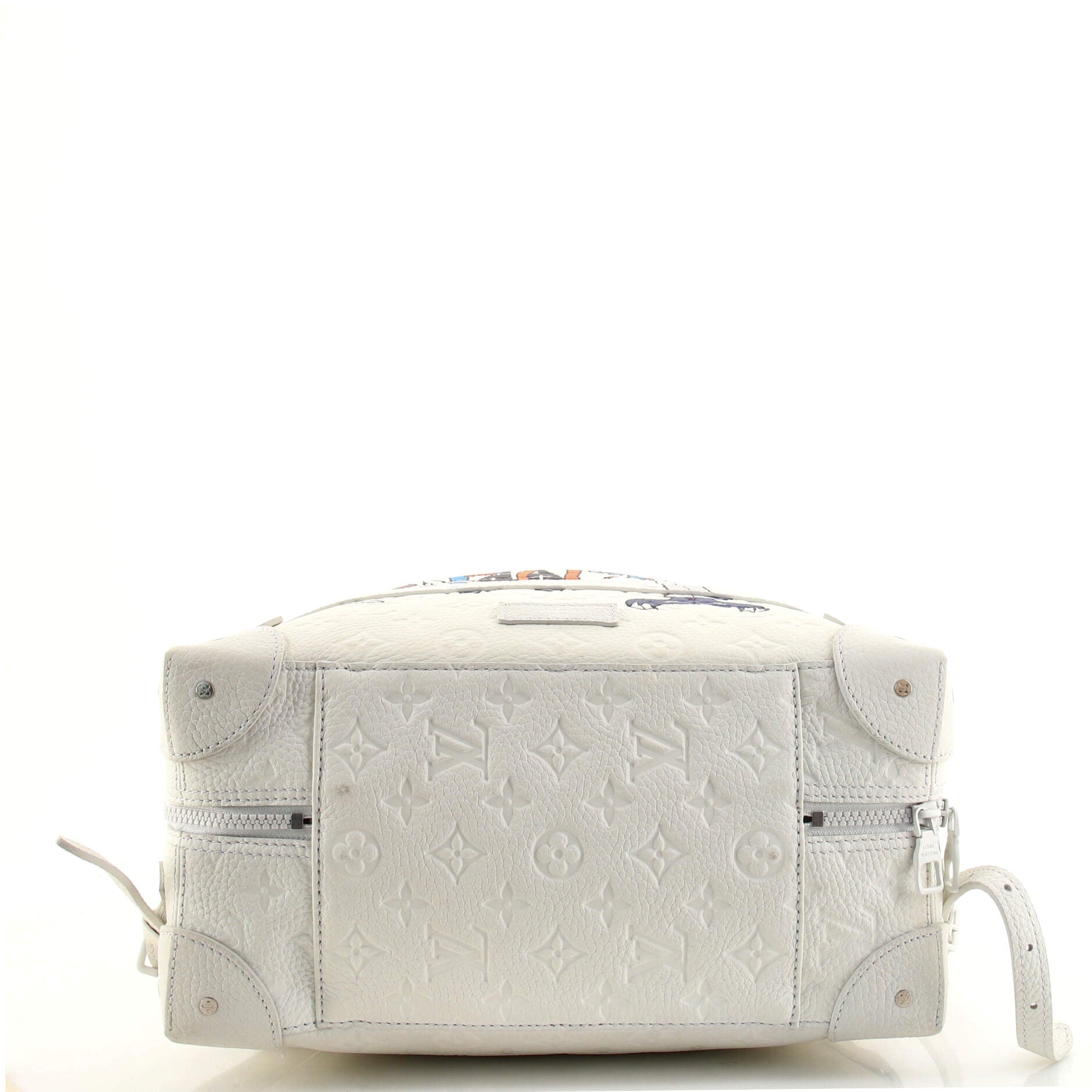 Louis Vuitton LV Friends Soft Trunk White Backpack