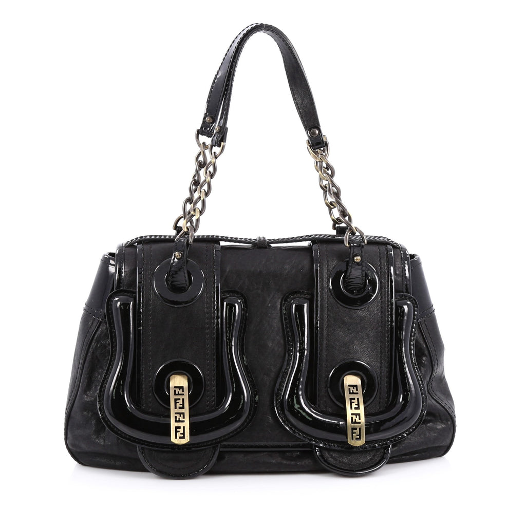 Buy Fendi B. Bag Leather Medium Black 1621901 – Rebag