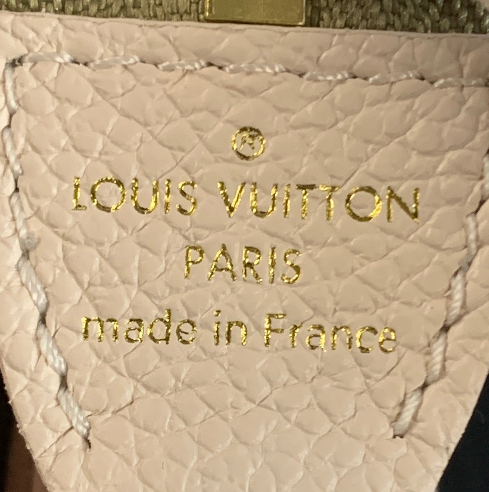 Louis Vuitton Yellow Spring in The City Monogram Empreinte Mini Pochette Accessoires