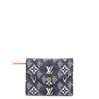 LV LV Unisex Since 1854 Victorine Wallet Monogram Flowers Canvas