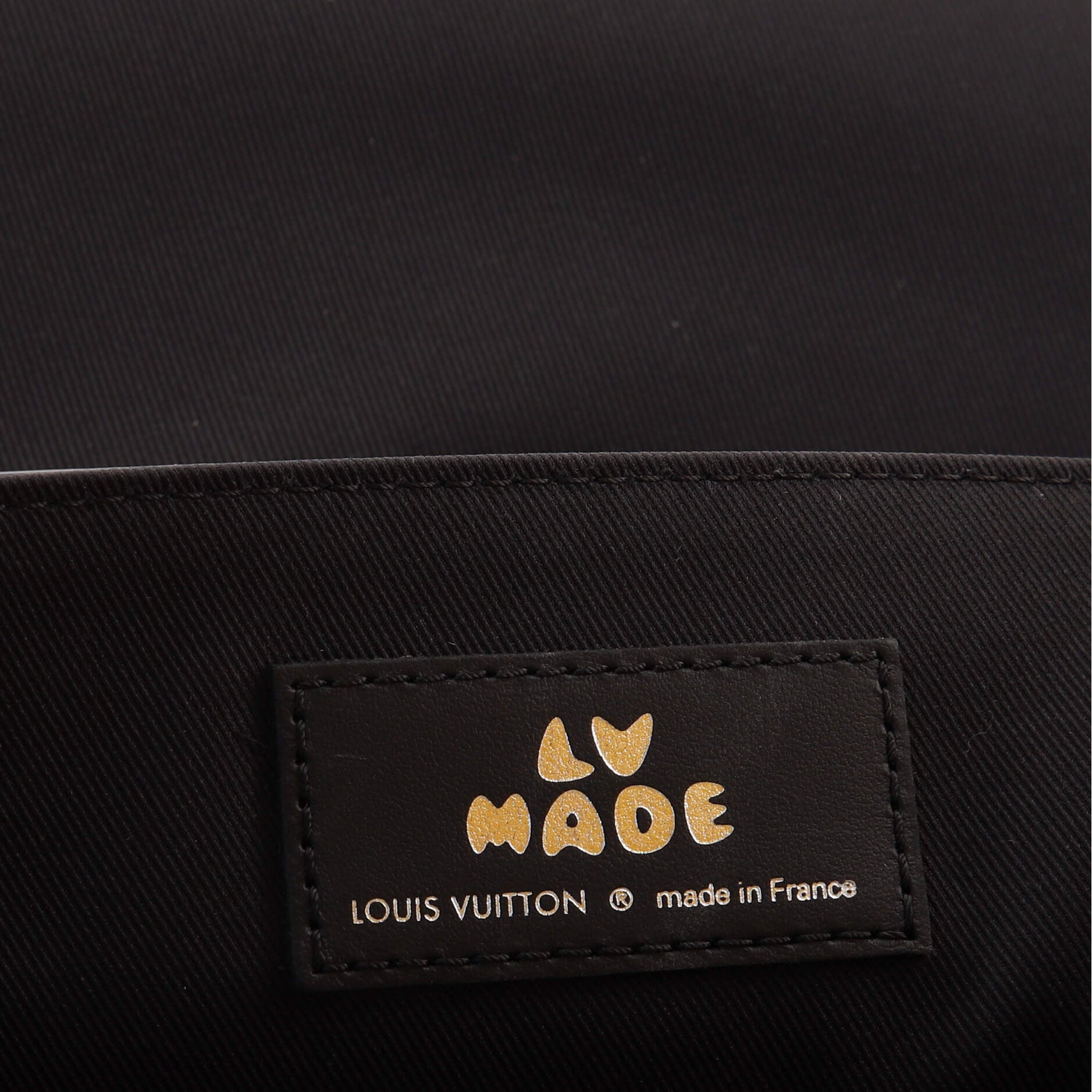 Louis Vuitton x Nigo Besace Tokyo Monogram Black