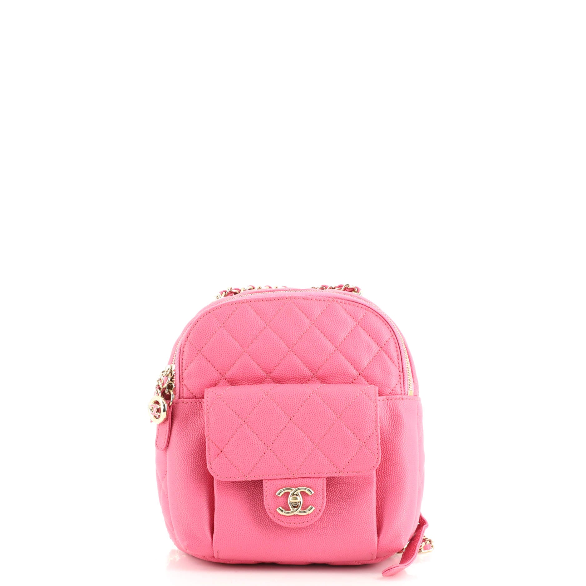 Chanel Pluto Glitter Mini Backpack - Metallic Backpacks, Handbags -  CHA972354