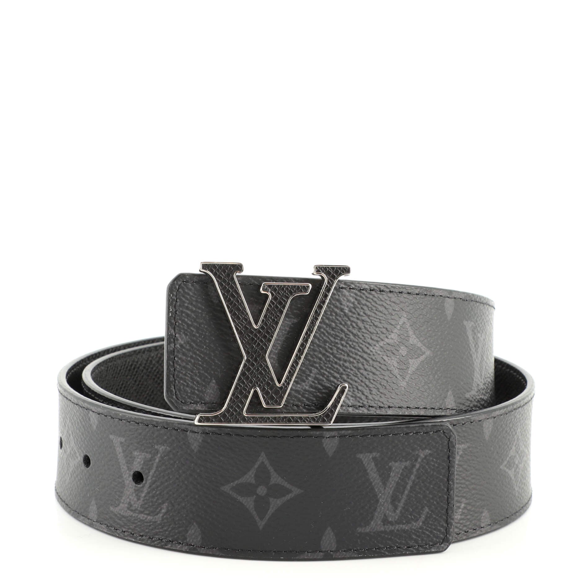 Louis Vuitton LV Initiales 40mm Reversible Belt, Yellow, 110