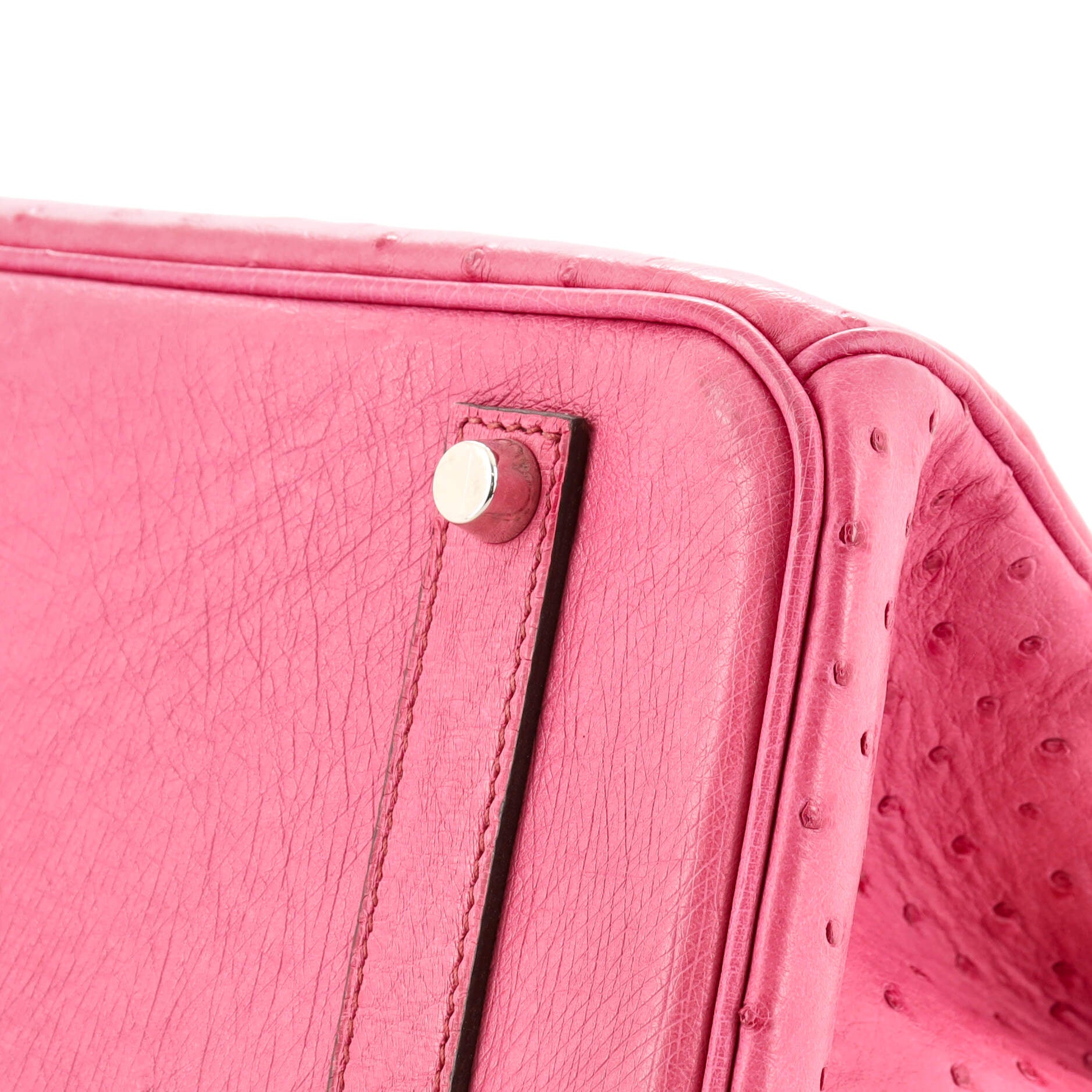 Hermès Fuchsia Birkin 35cm of Ostrich with Palladium Hardware, Handbags &  Accessories Online, Ecommerce Retail