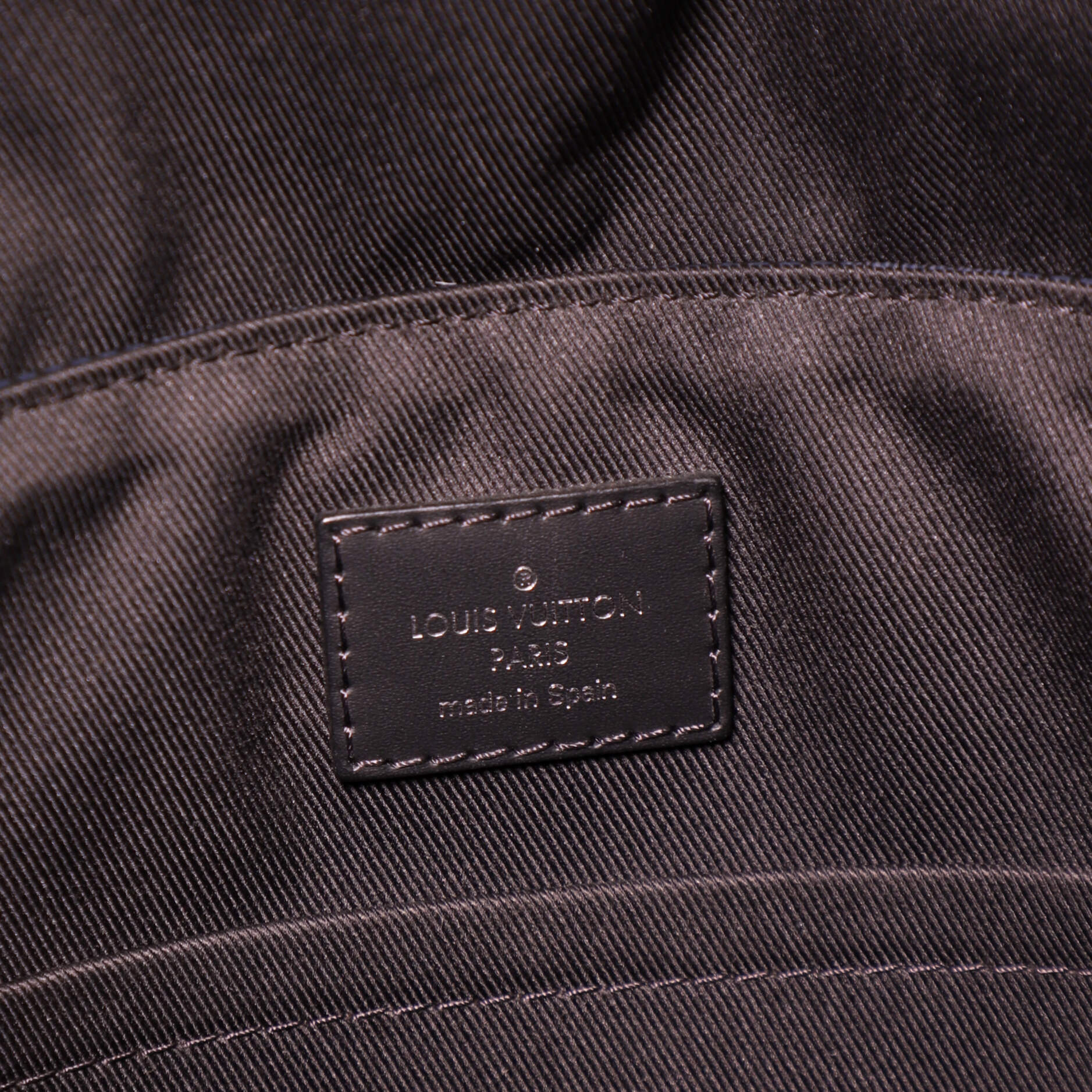 Louis Vuitton Keepall Bandouliere Bag Alps Patches Damier Graphite