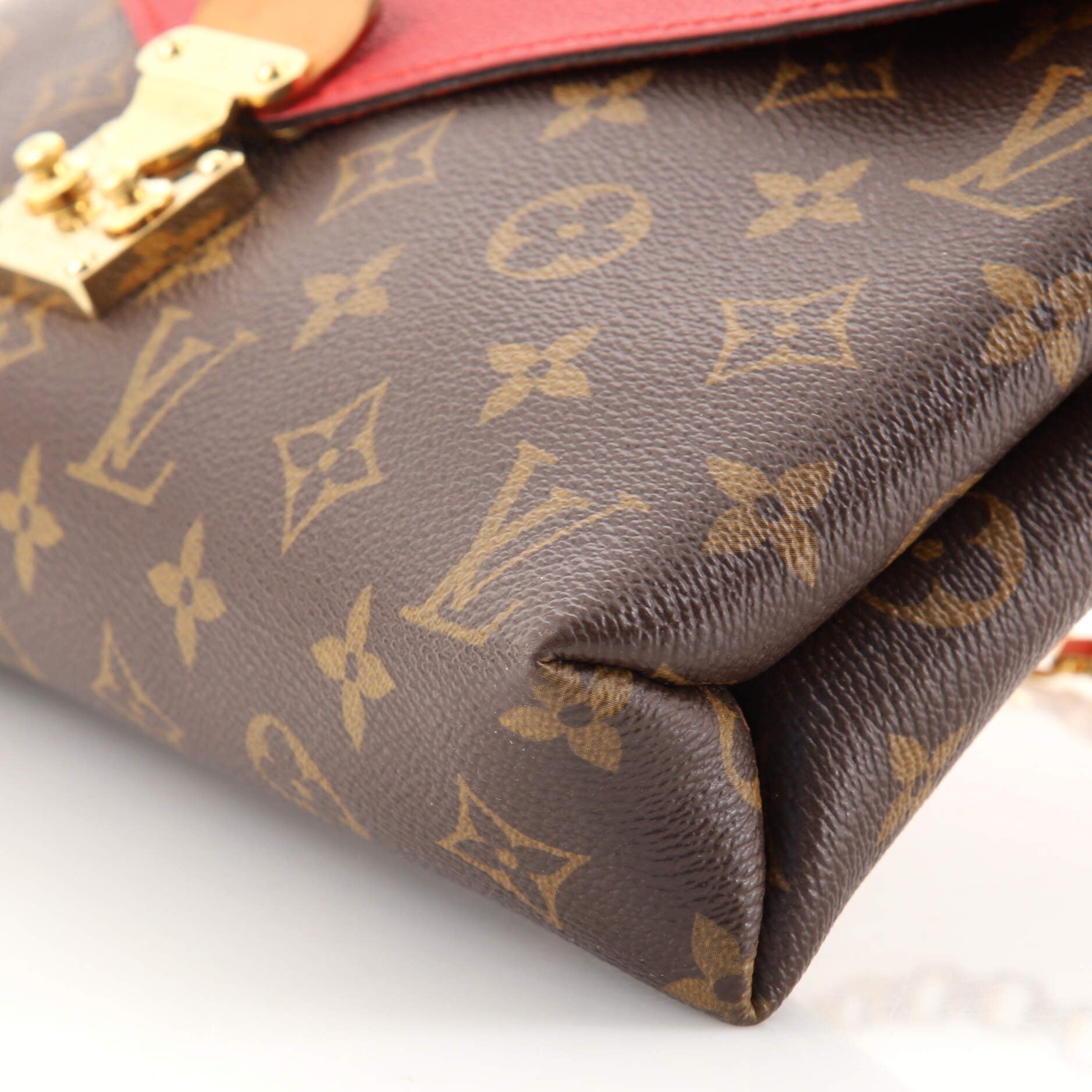 Louis Vuitton Safran Monogram Canvas Pallas Chain Bag Louis Vuitton