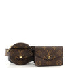 Louis Vuitton Daily Multi Pocket Belt Monogram Canvas Medium Brown 17187650