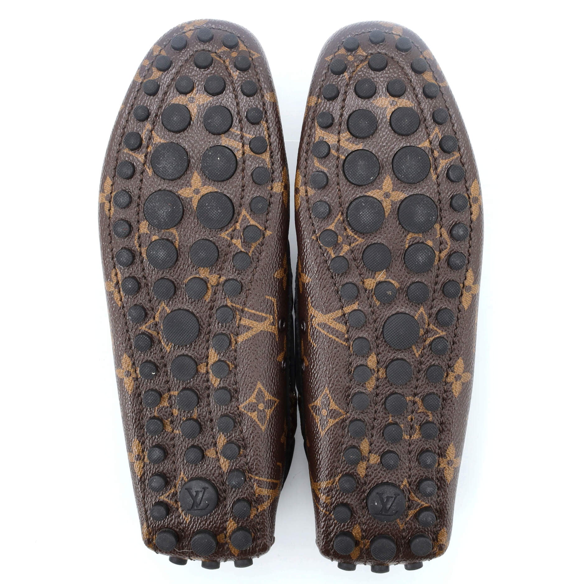 Gloria cloth flats Louis Vuitton Brown size 36 EU in Cloth - 32645727